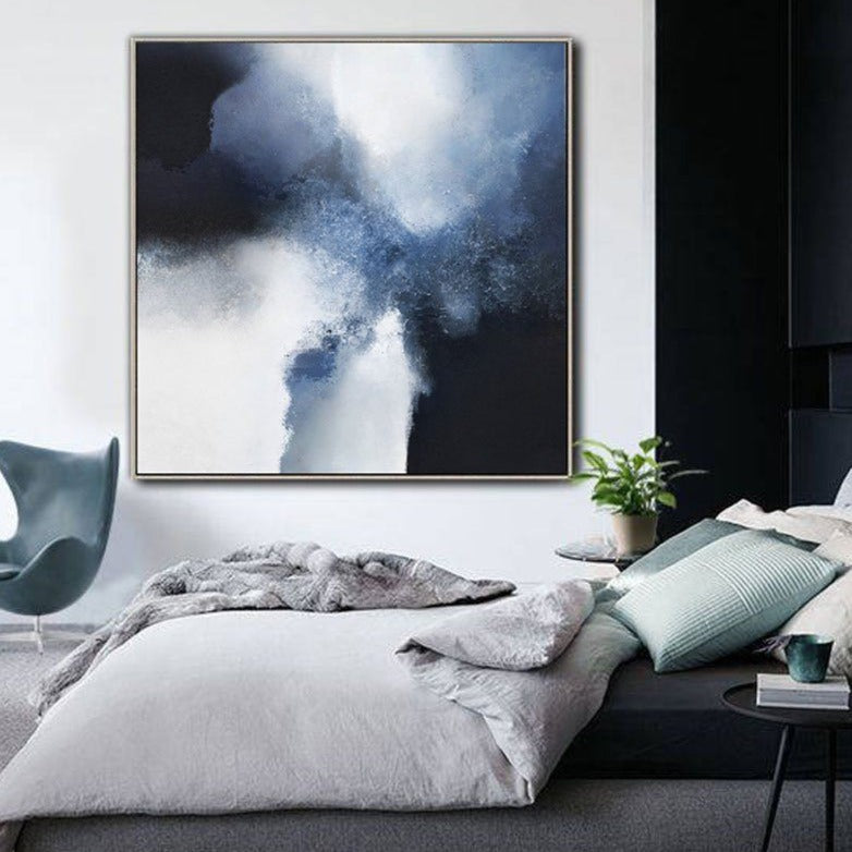Large Blue Abstract Art ABAS04 - Neutralighting