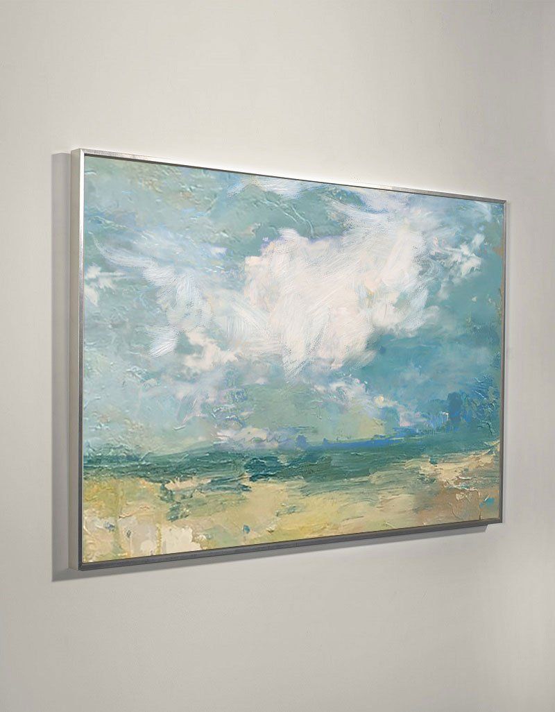 Large Sky And Sea Painting ABSH05 - Neutralighting