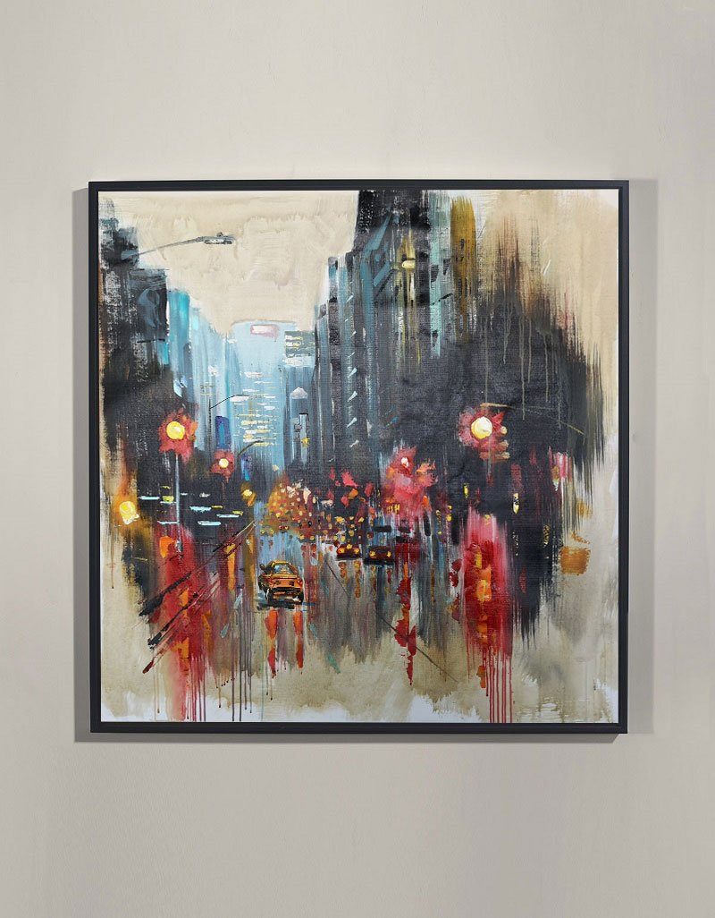 Large Urban Night scene Art URS02 - Neutralighting