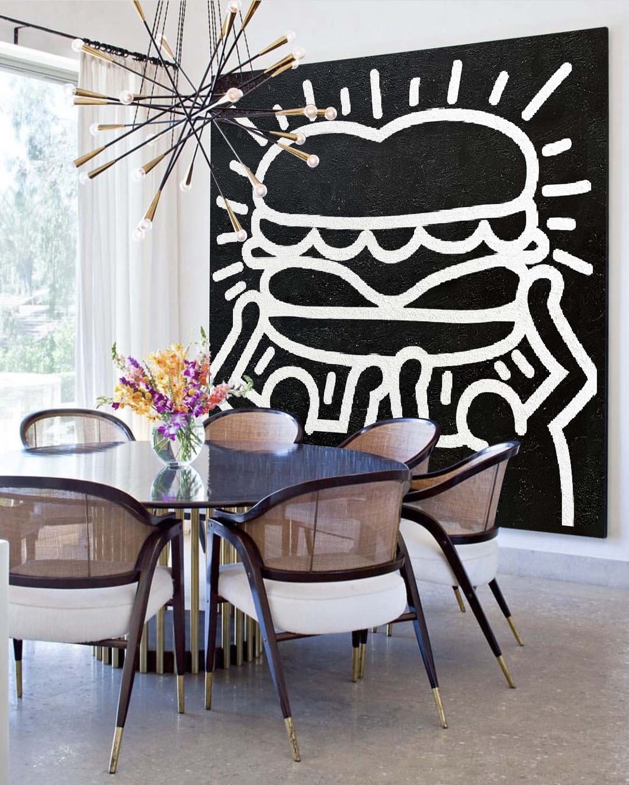 Keith Haring Style Painting KS013 - Neutralighting