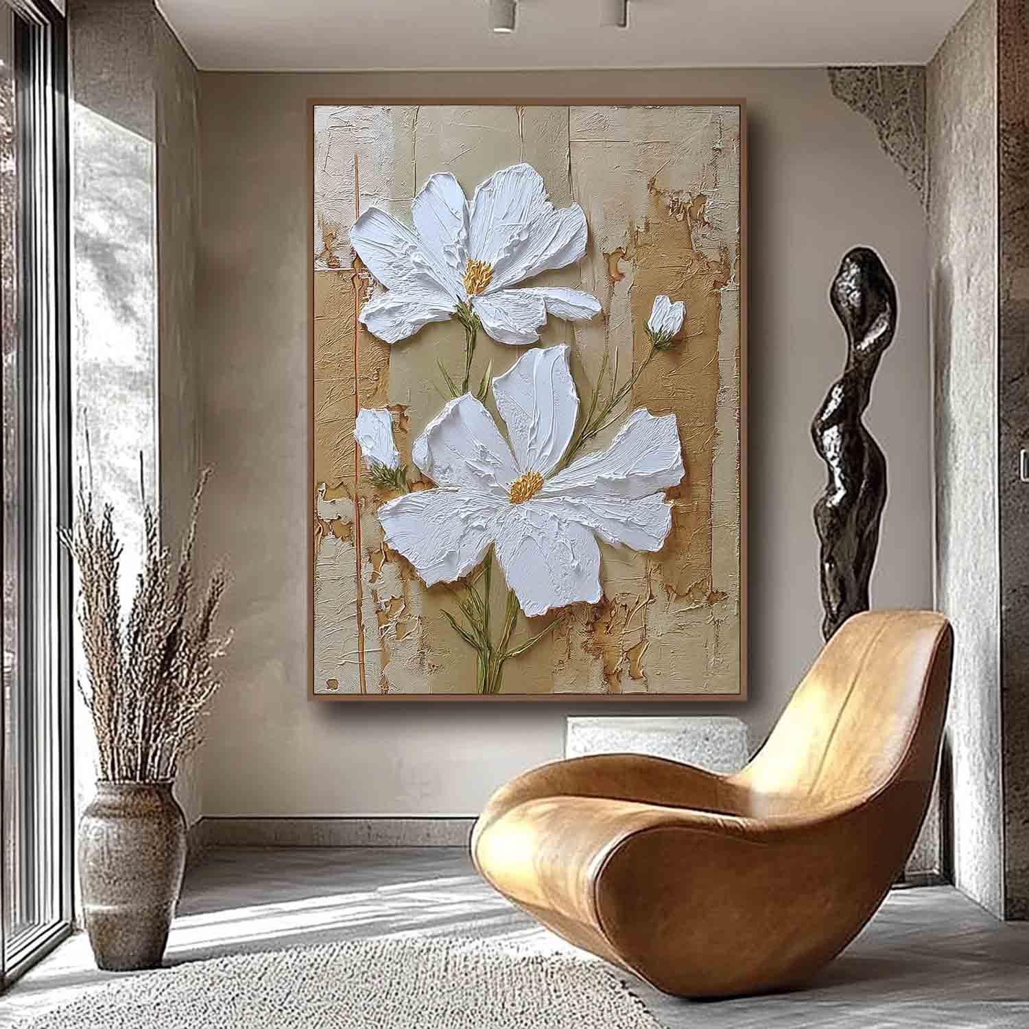 Flower Canvas Art #FL266 - Neutralighting