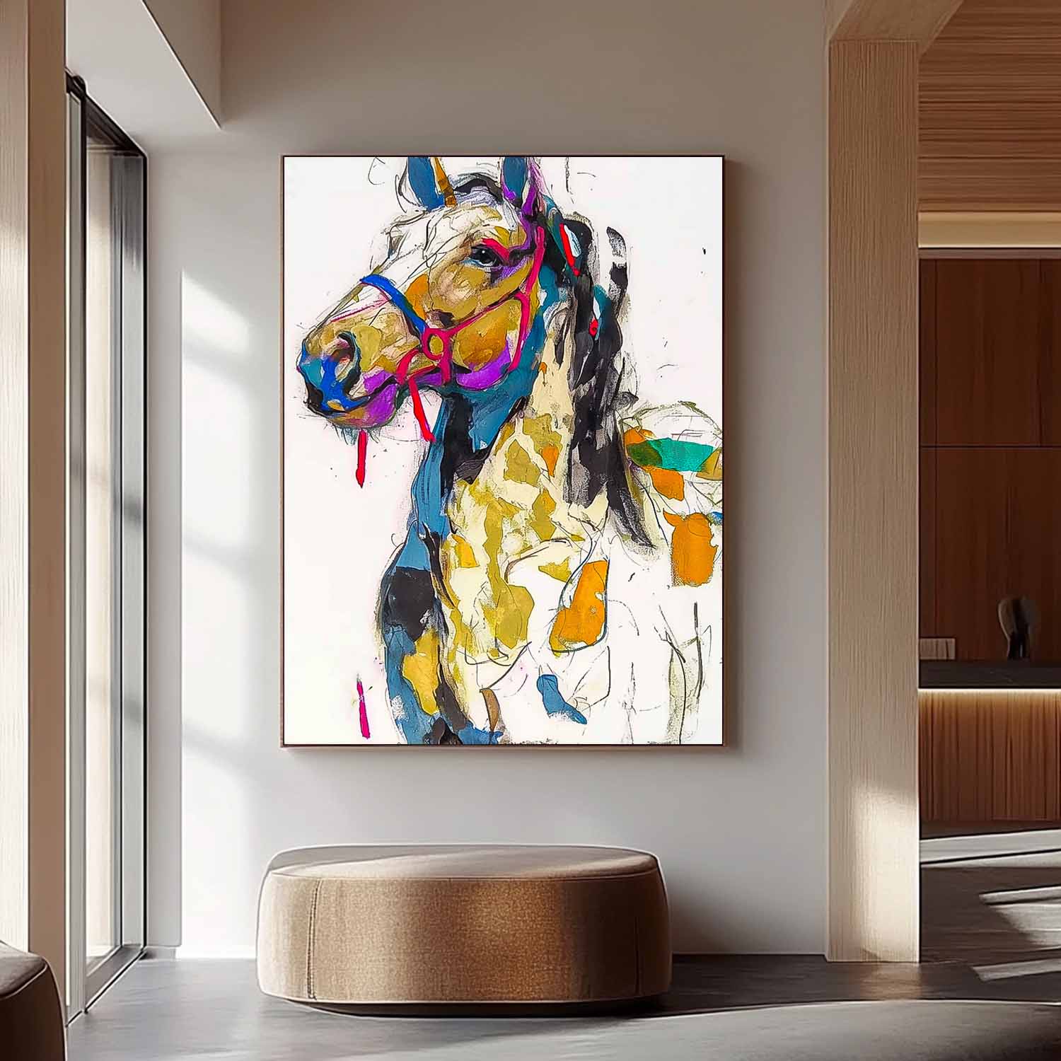 Wall Art Animal Neo-Pop Art Playful