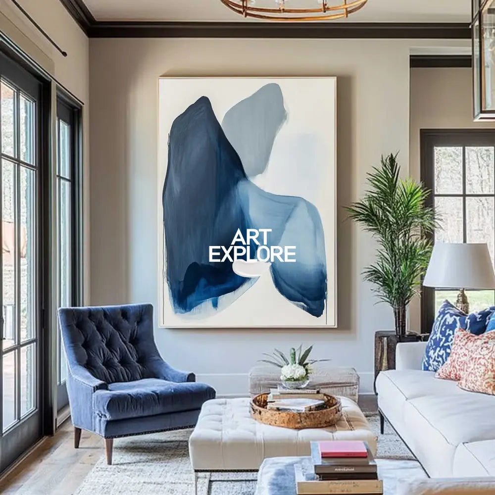 Expressionist Brushstroke Art Oil Painting