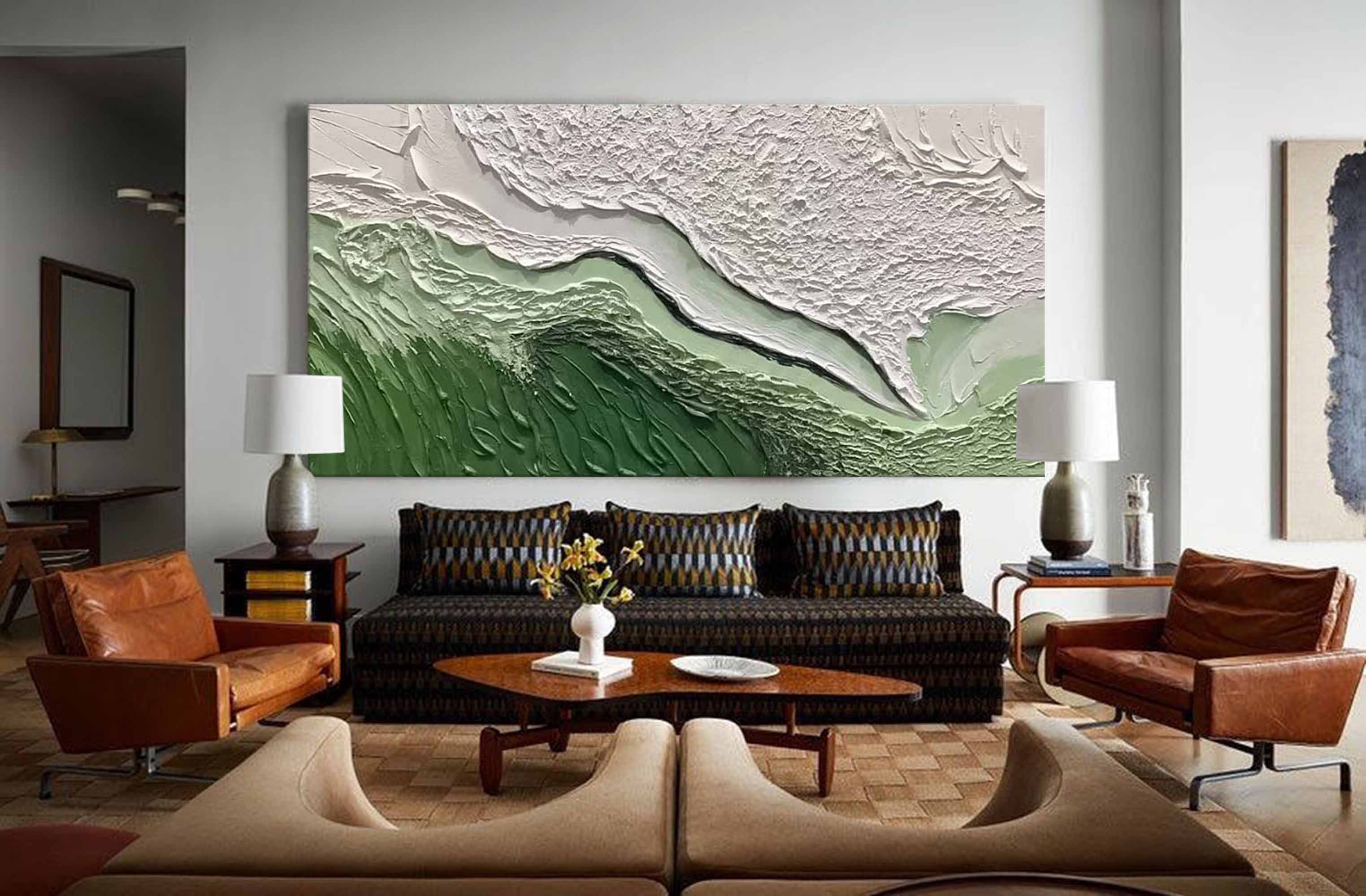 Wall Art Wave Beach & Ocean Contemporary