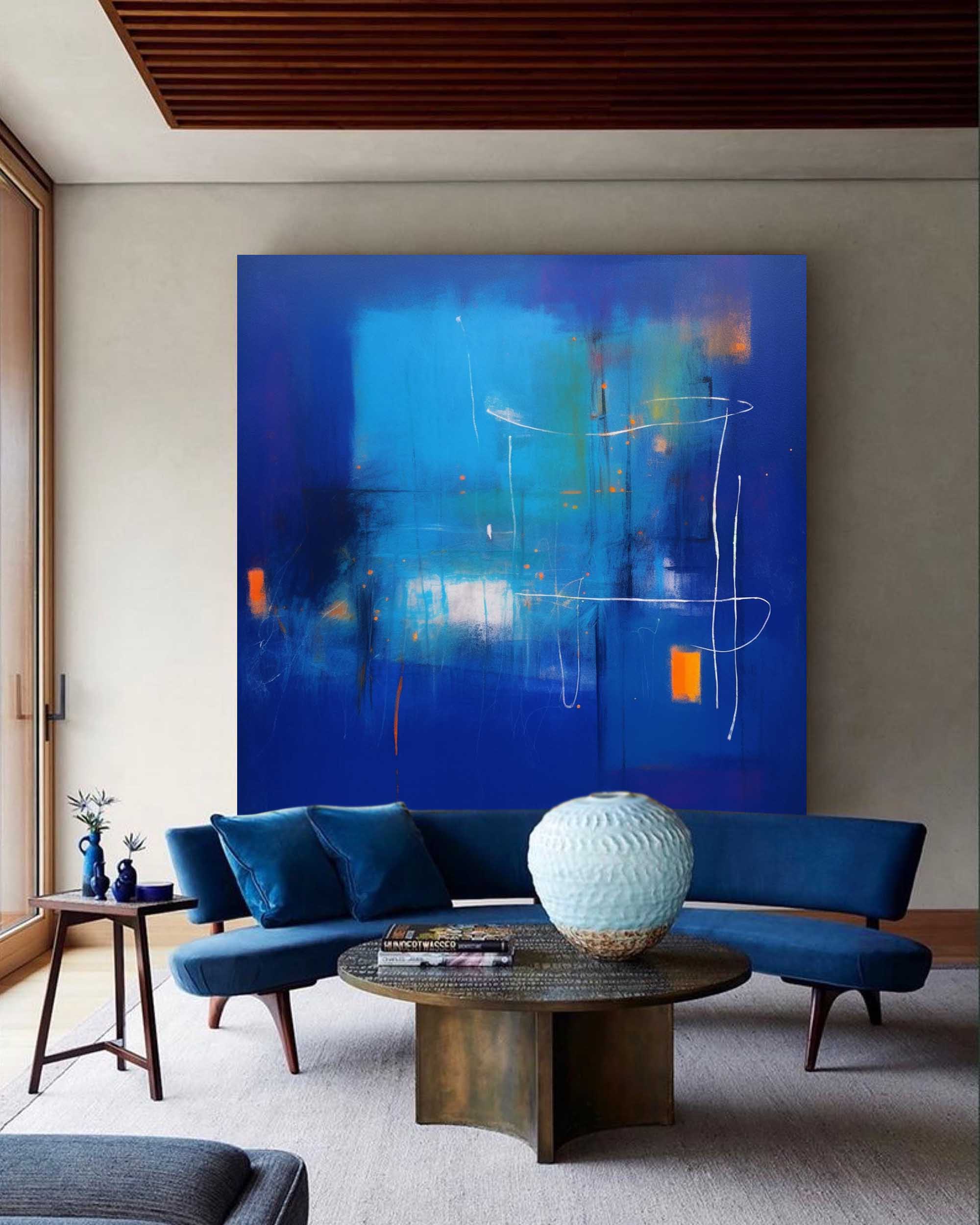 Abstract Canvas Art AB206 - Neutralighting