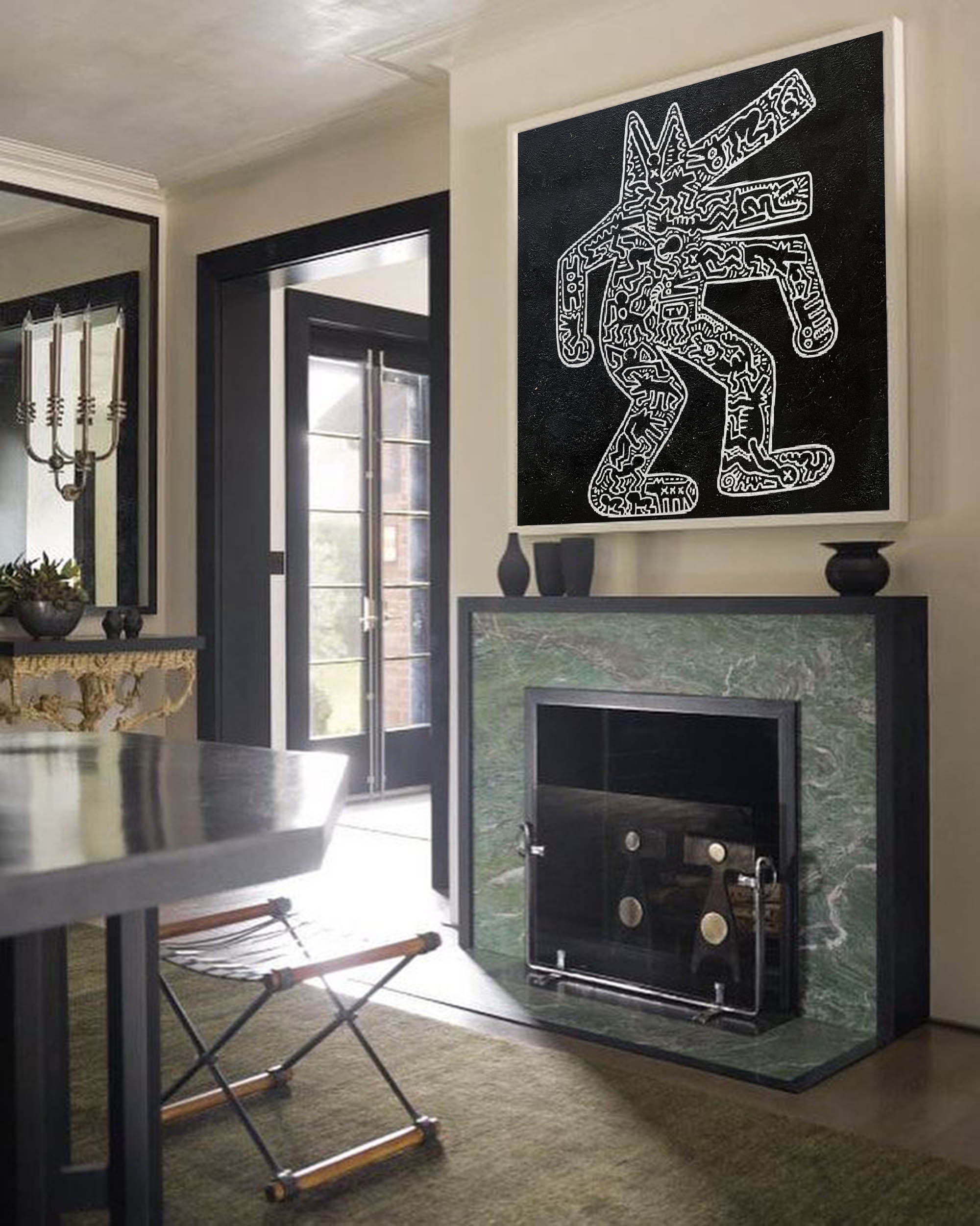 Keith Haring Style Painting KS012 - Neutralighting