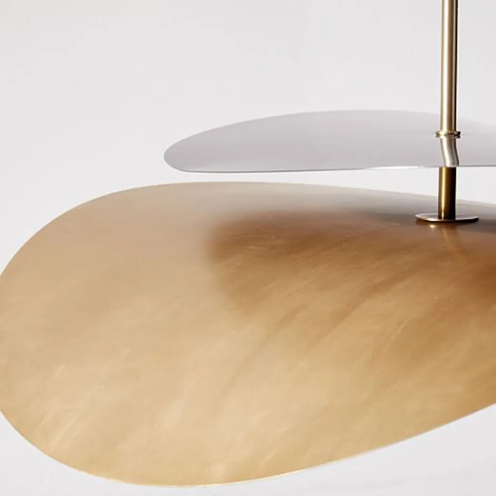 Arisha Decorative Geometric Metal Pendant Light, Black/Gold - Neutralighting