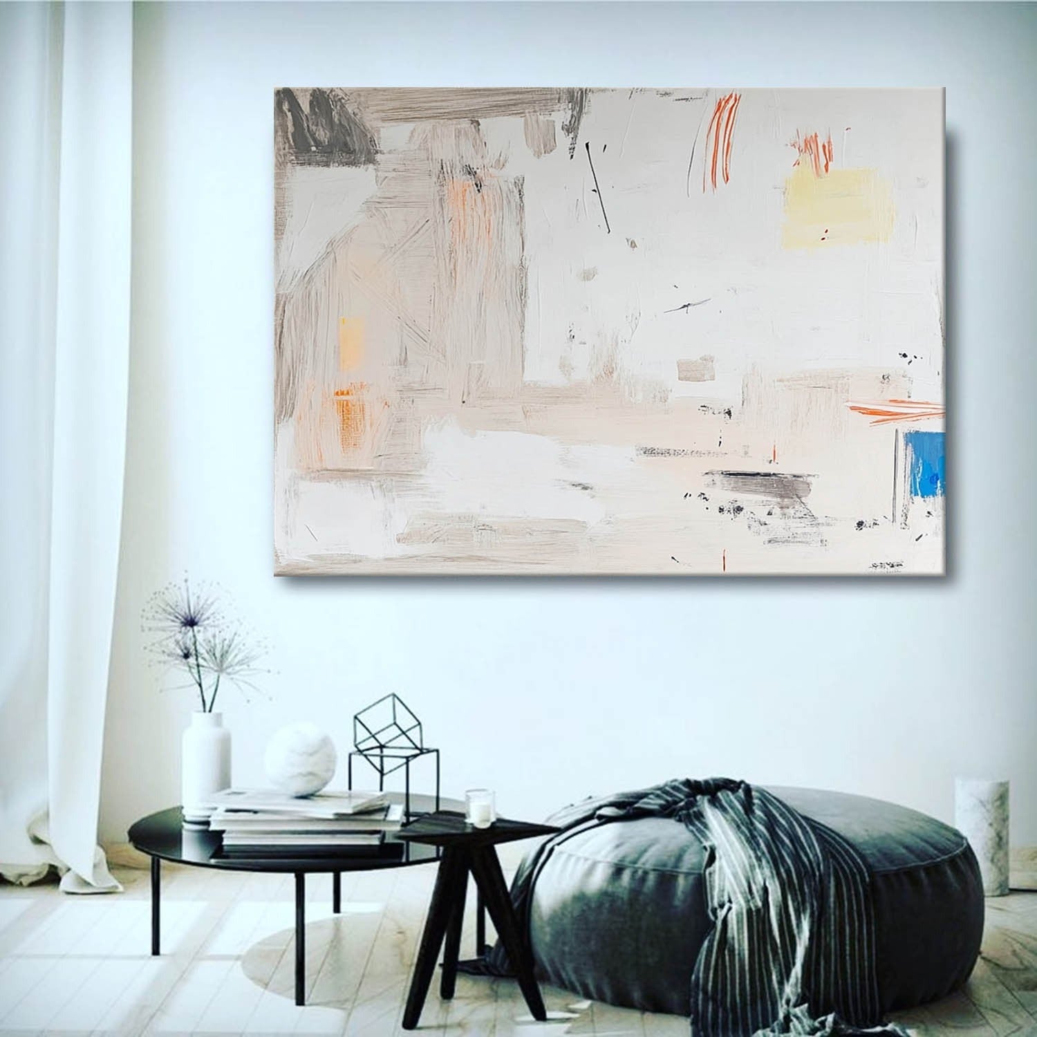 Wall Art Subtle Textured Neutral