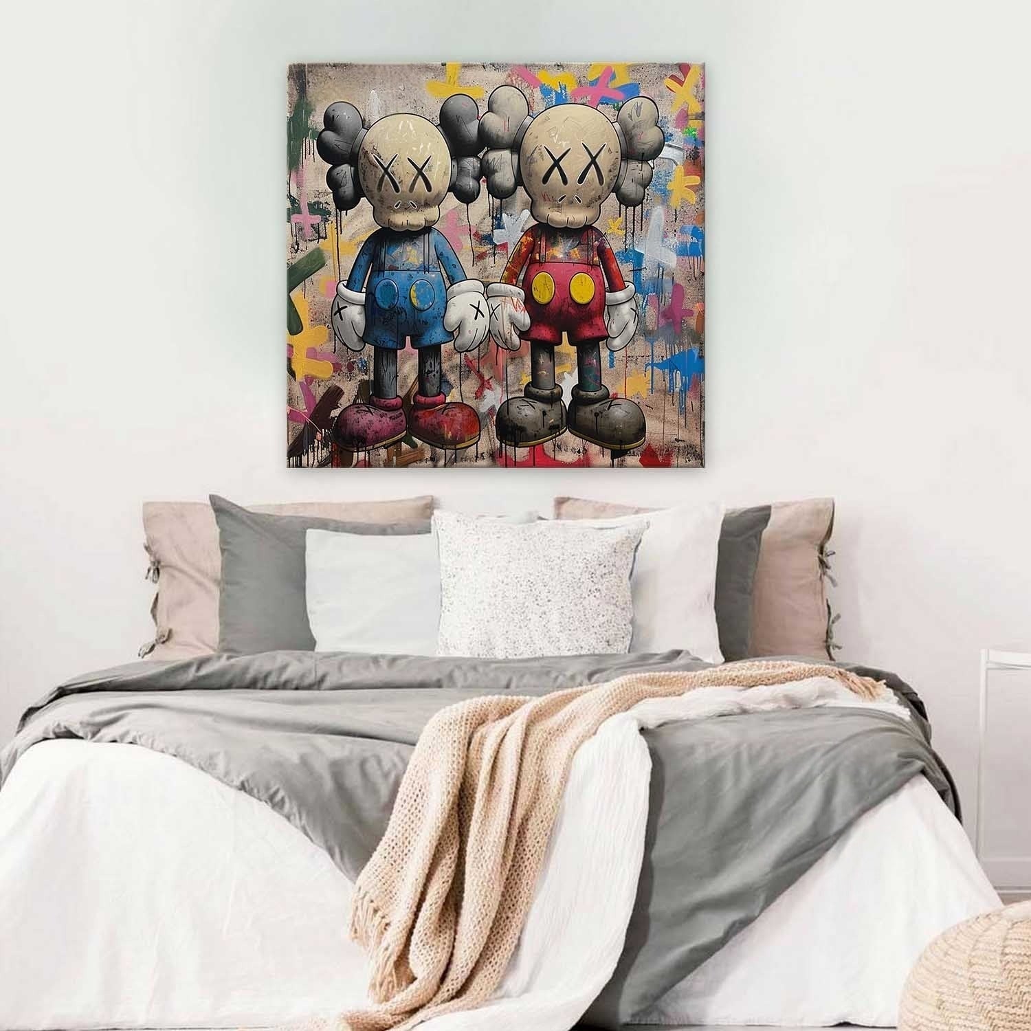 Wall Art Pop Art Graffiti KAWS Companion
