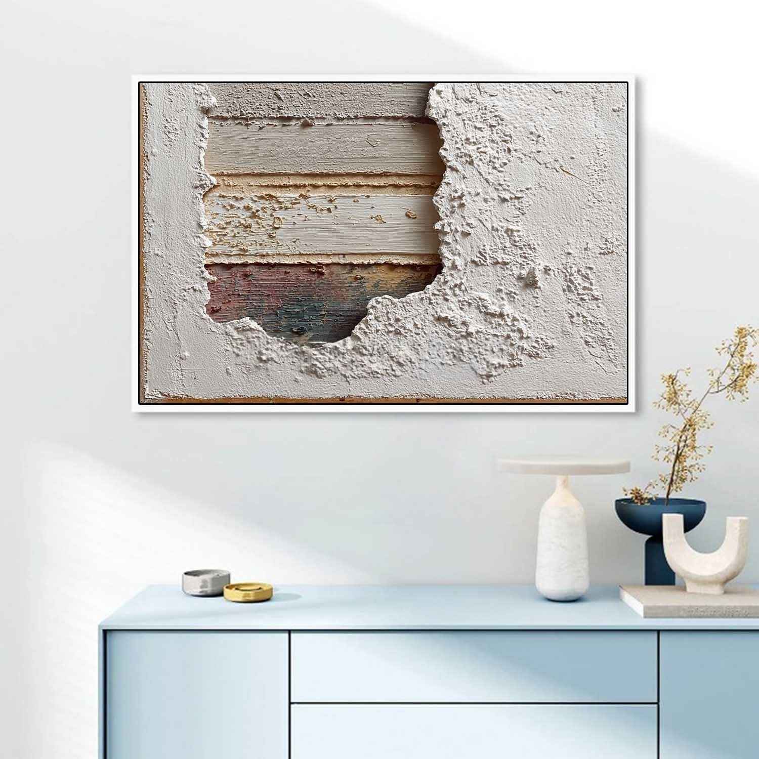 Wabi-Sabi Layered Texture Painting