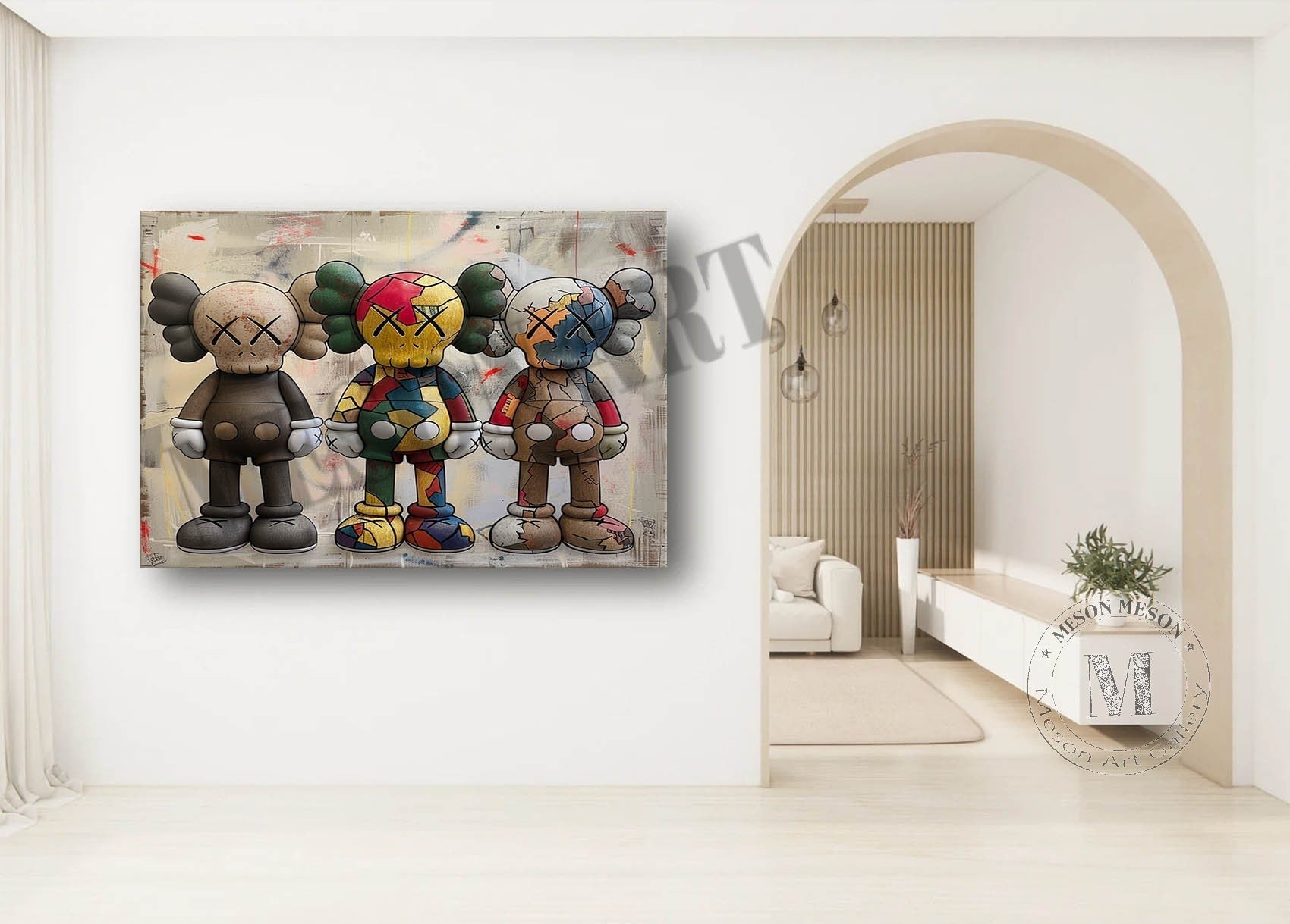 Abstract Graffiti Art GA080 - Neutralighting