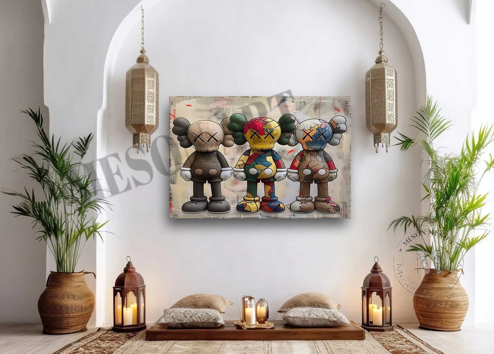 Abstract Graffiti Art GA080 - Neutralighting