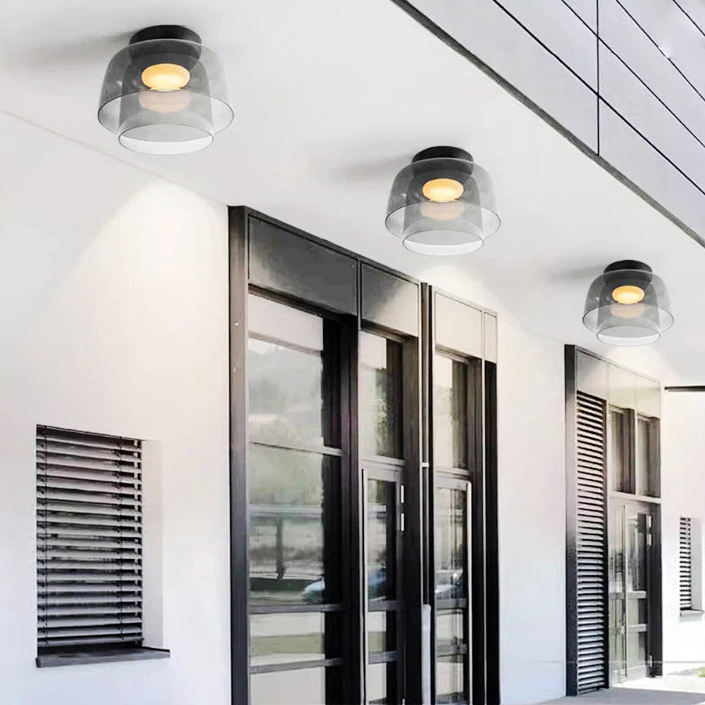 Aria Modern Simple Creative Glass Flush Mount Ceiling Light - Neutralighting