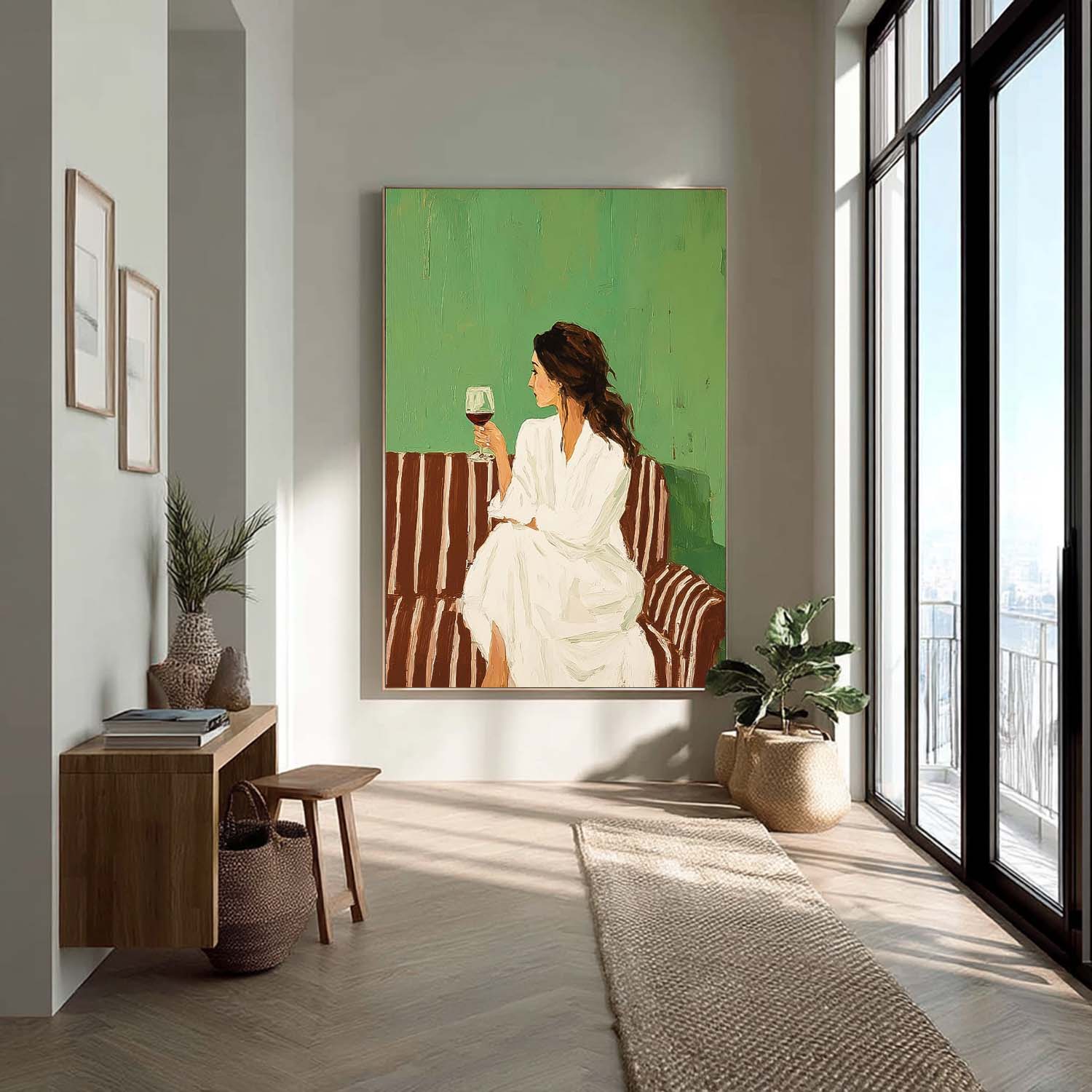 Wall Art People Sophisticated Serene Interior