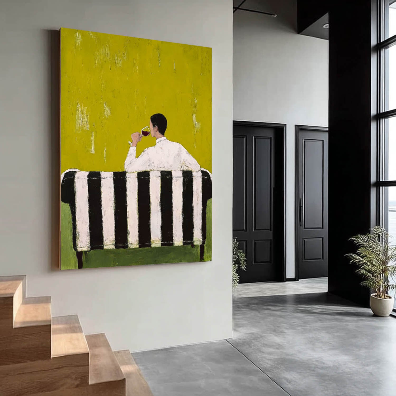 Wall Art People Fashion Retro Modern Interior