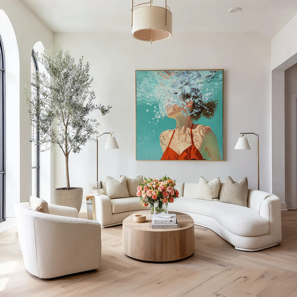 Wall Art People Freeing Energetic Summer