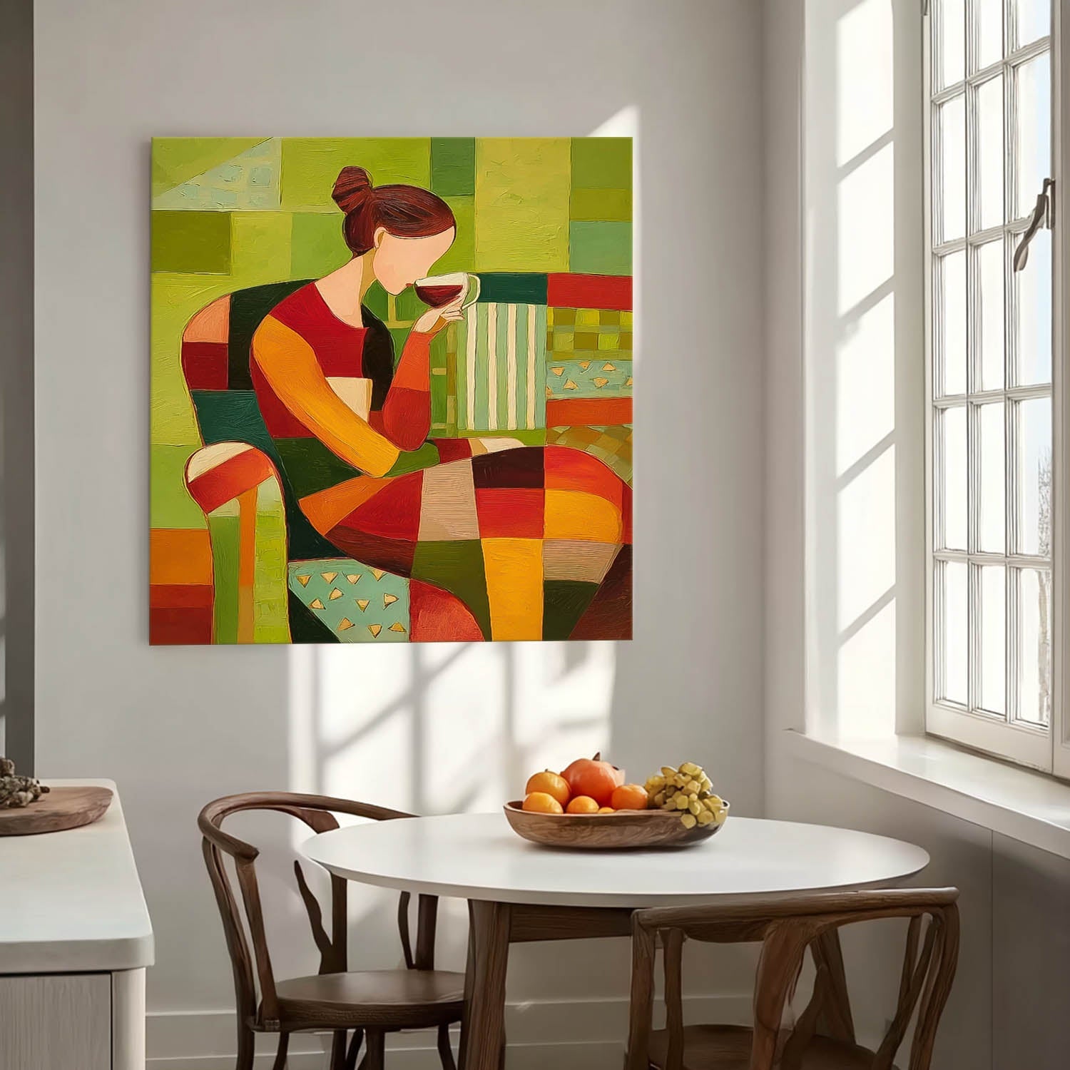 Wall Art People Modern Interior Lyrical Retro