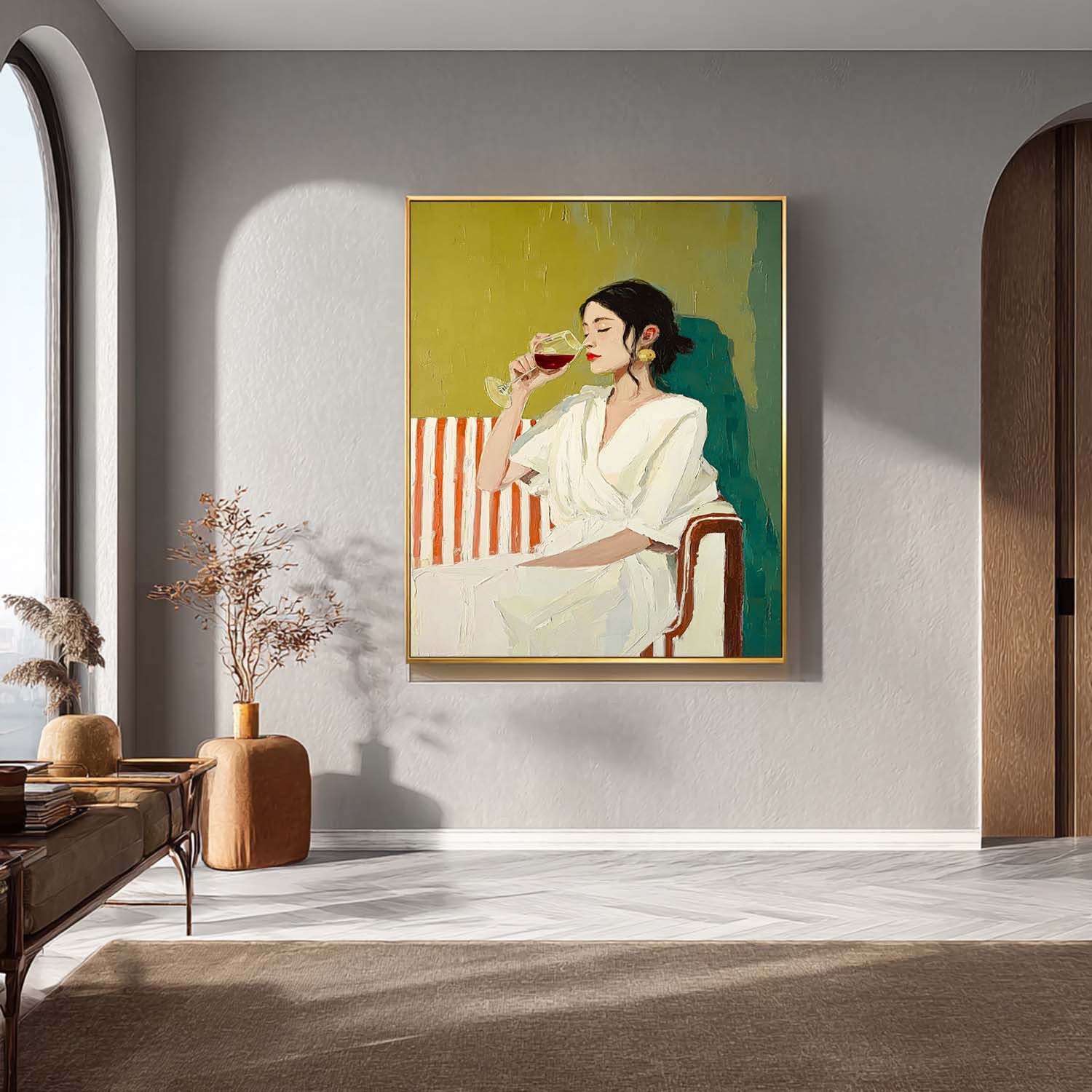 Wall Art People Sophisticated Serene Contemporary