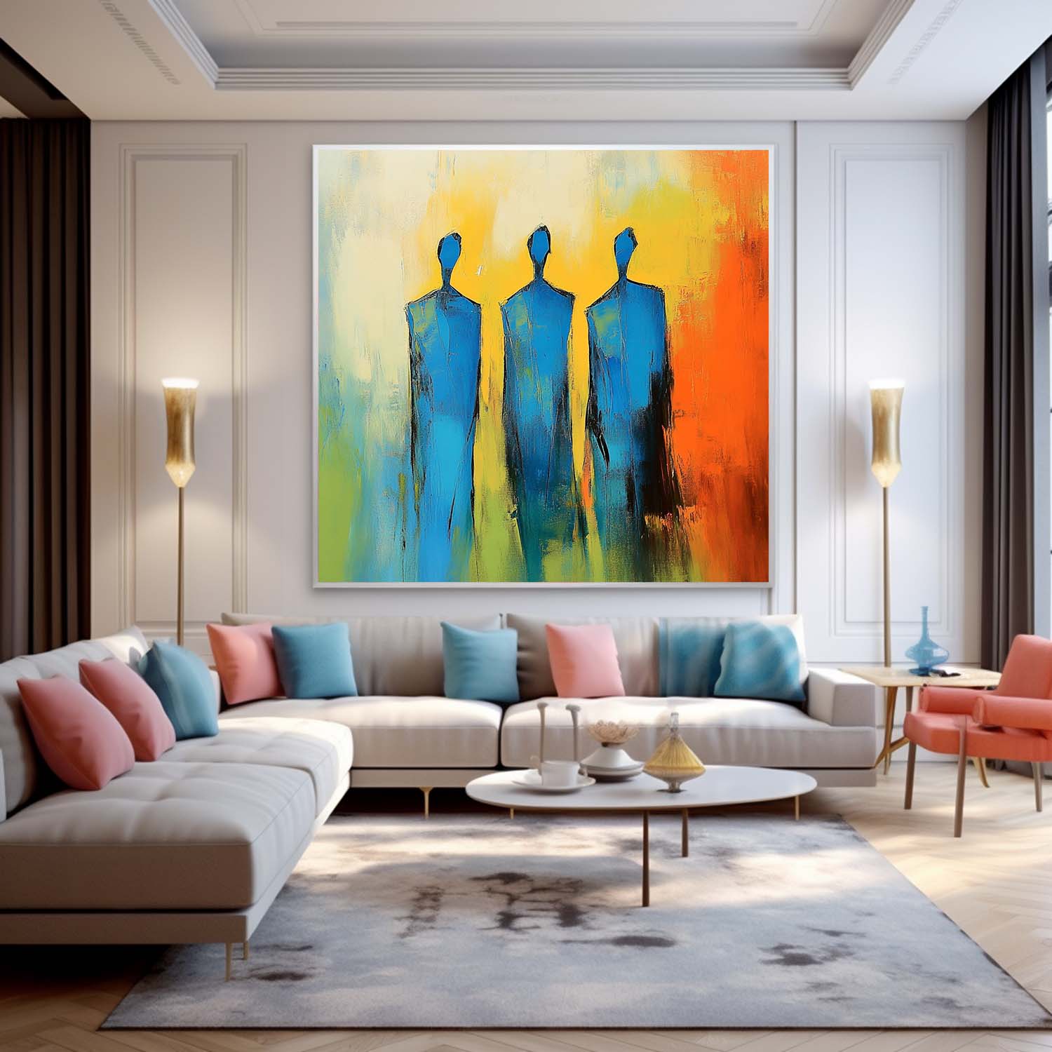 People Canvas Art PE232 - Neutralighting
