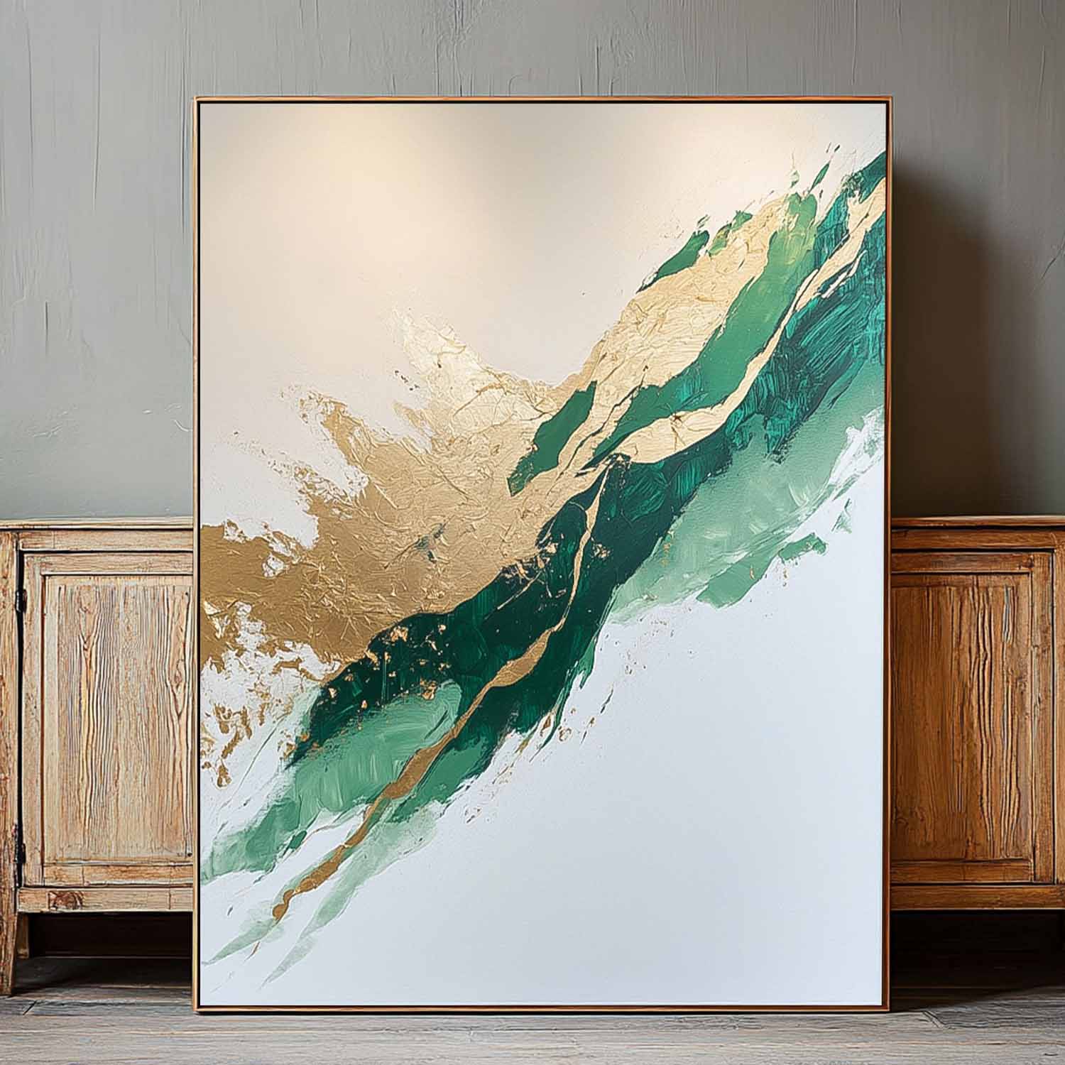 Abstract Canvas Art AB594 - Neutralighting