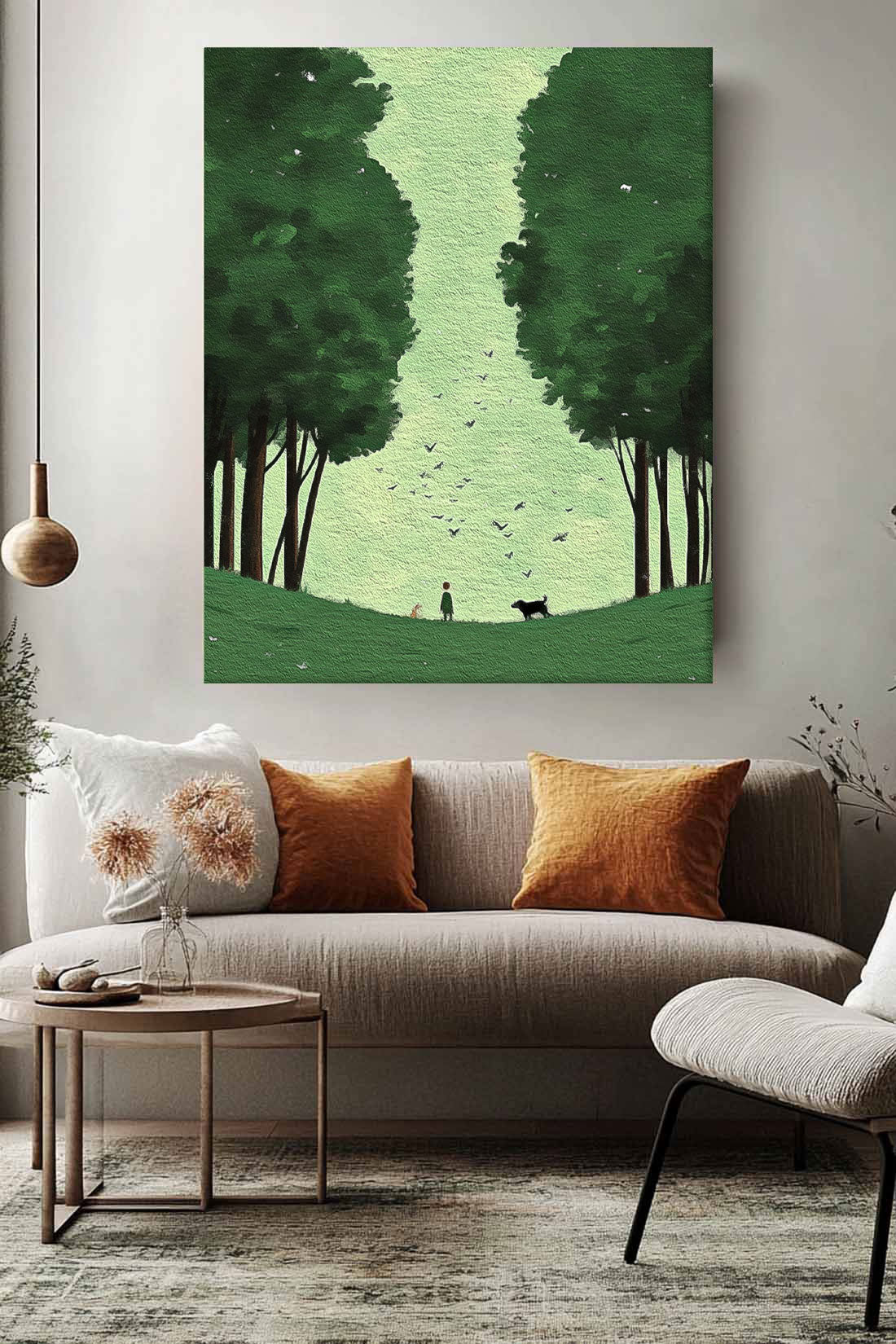 Landscape Canvas Art #LA060