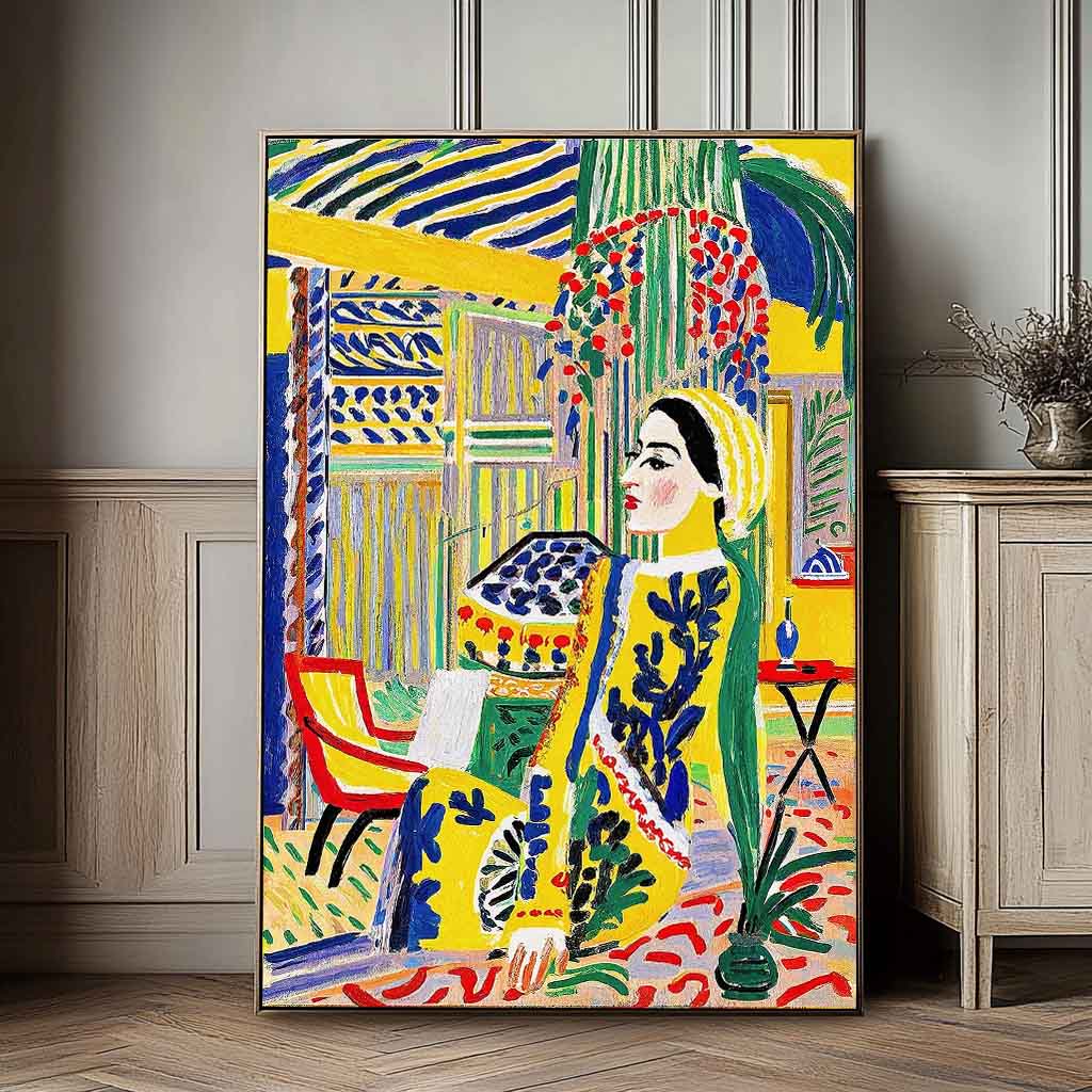 Wall Art People Fauvist Lively Exuberant