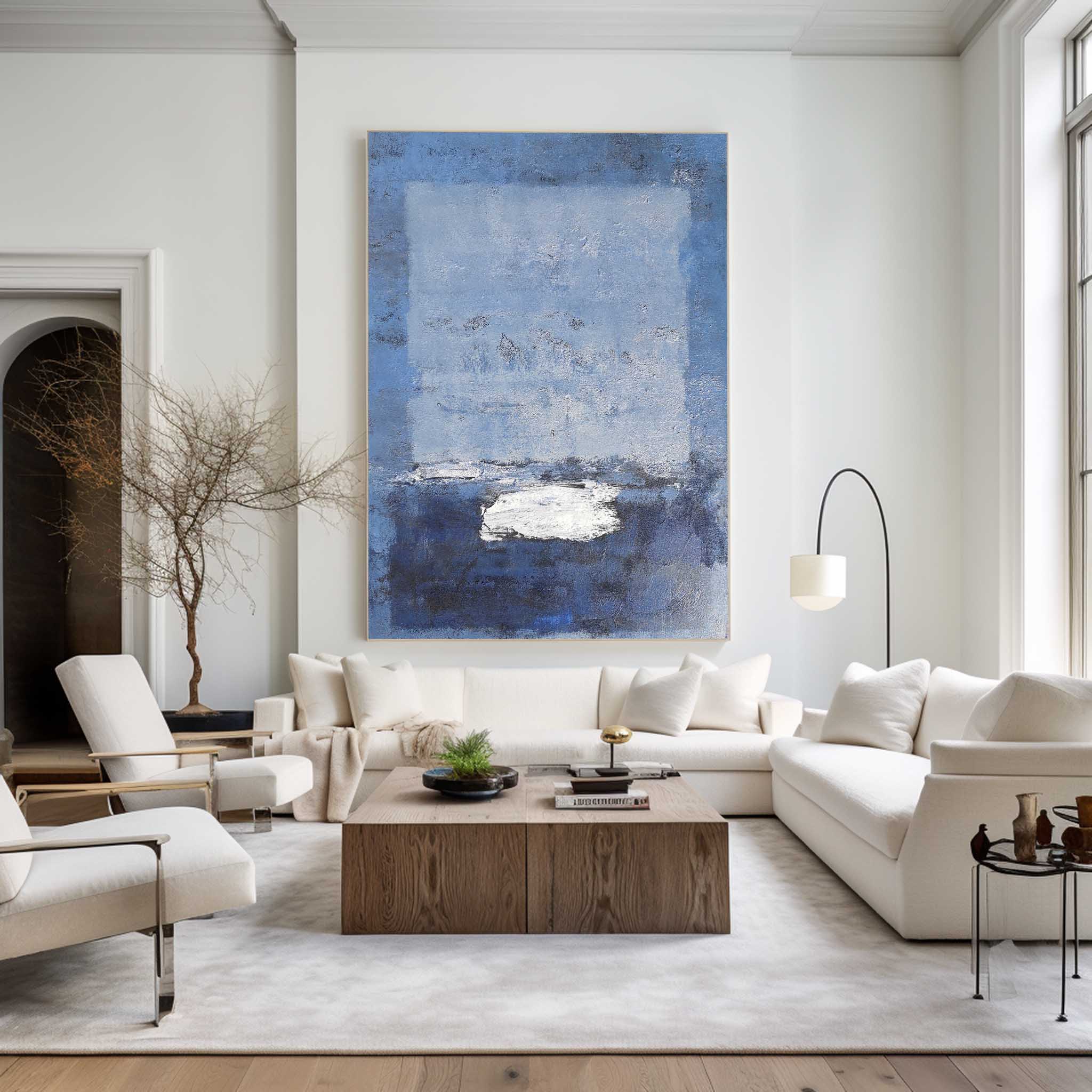 Blue Minimalist Art ABAV83 - Neutralighting