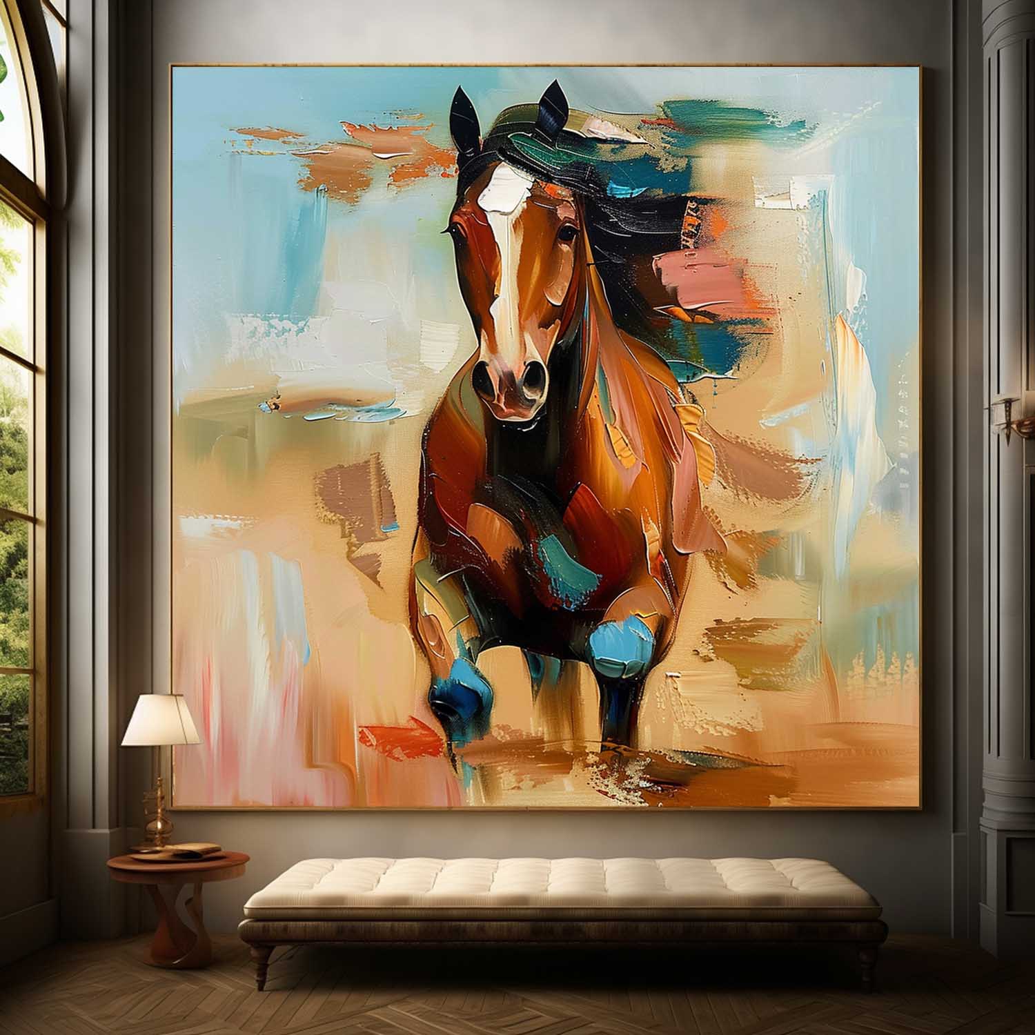 Contemporary Horse Art HA004 - Neutralighting
