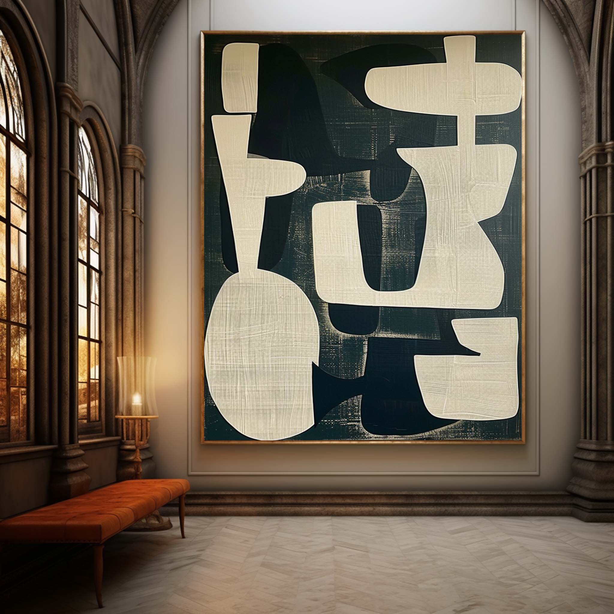 Wall Art Wabi-Sabi Neutral Modern Elegant