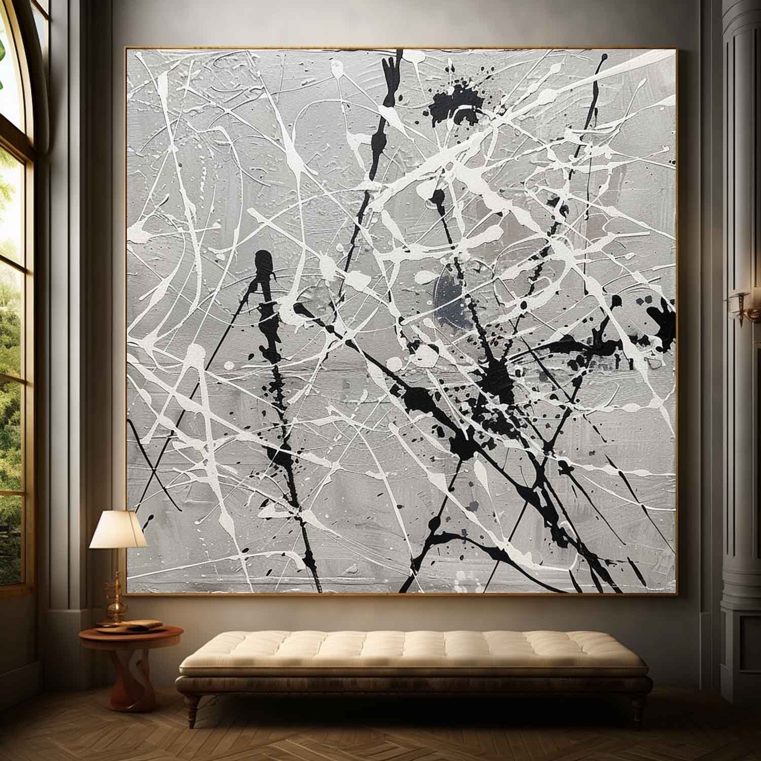 Abstract Expressionist Art AEA042 - Neutralighting