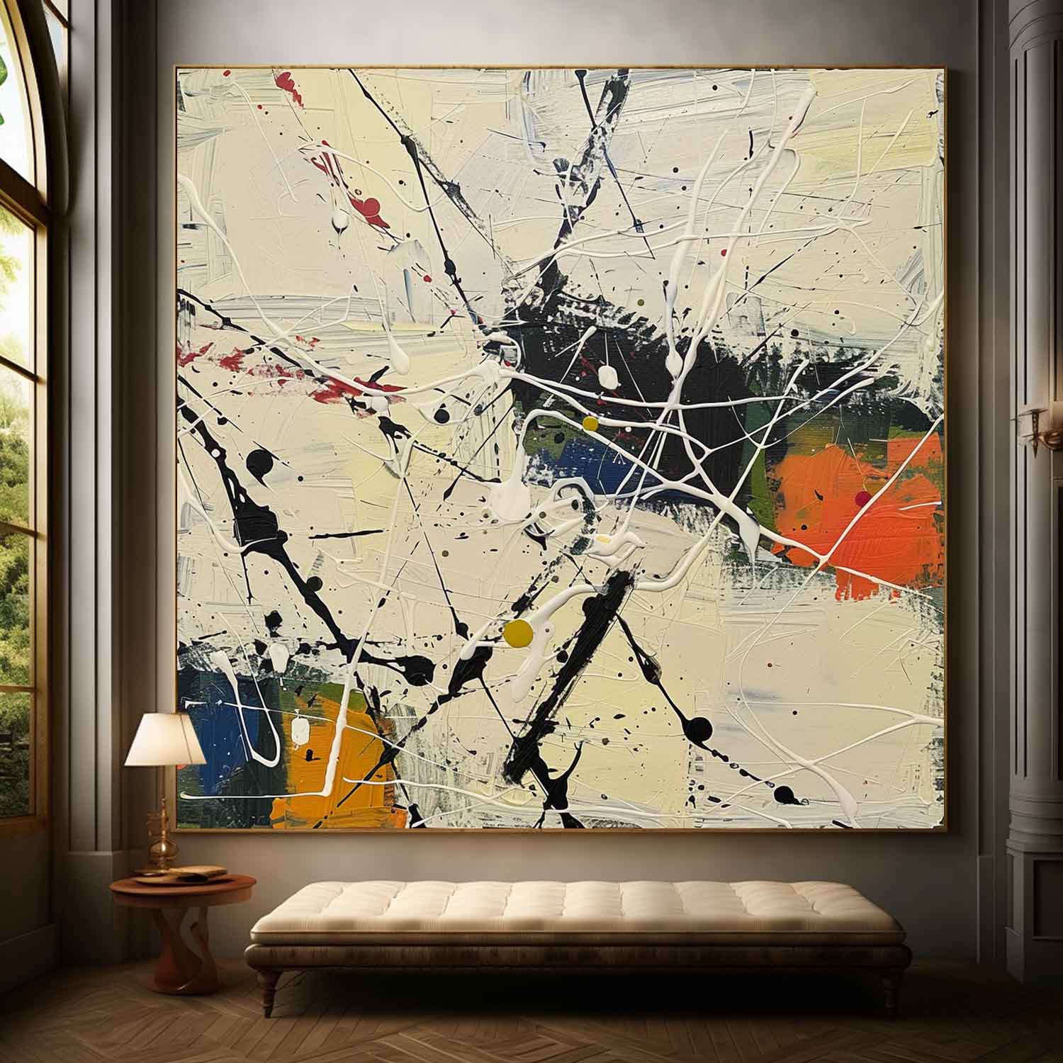 Abstract Expressionist Art AEA010 - Neutralighting