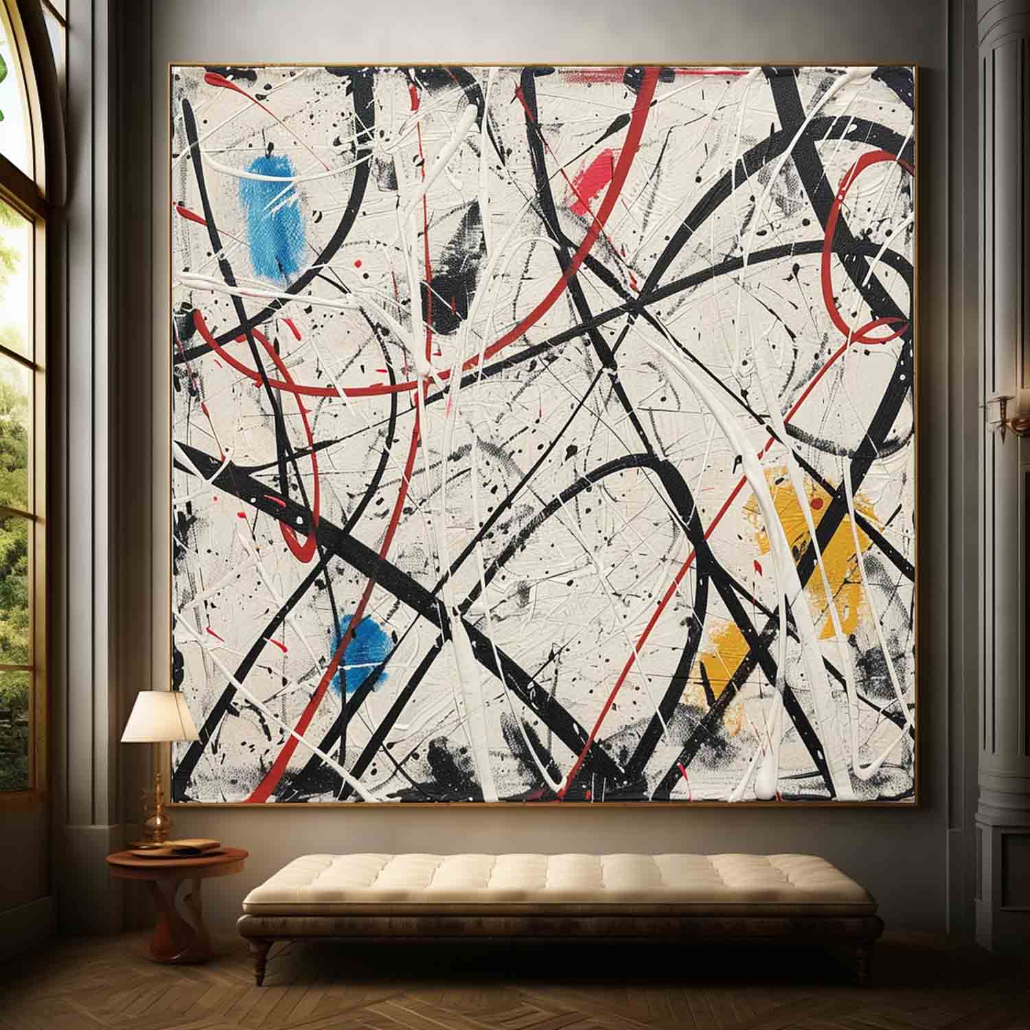 Abstract Expressionist Art AEA043 - Neutralighting