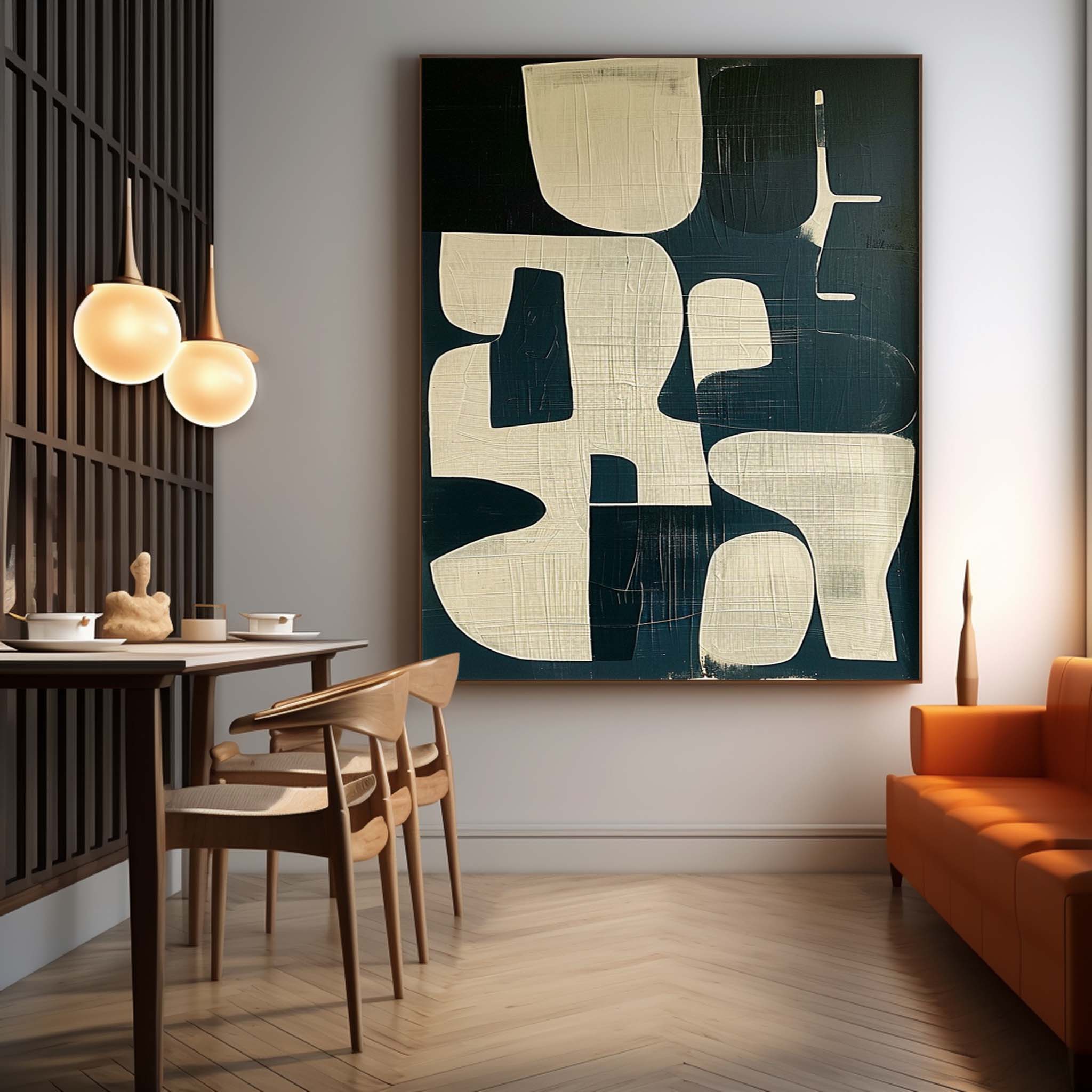 Wall Art Wabi-Sabi Serene Calm Abstract