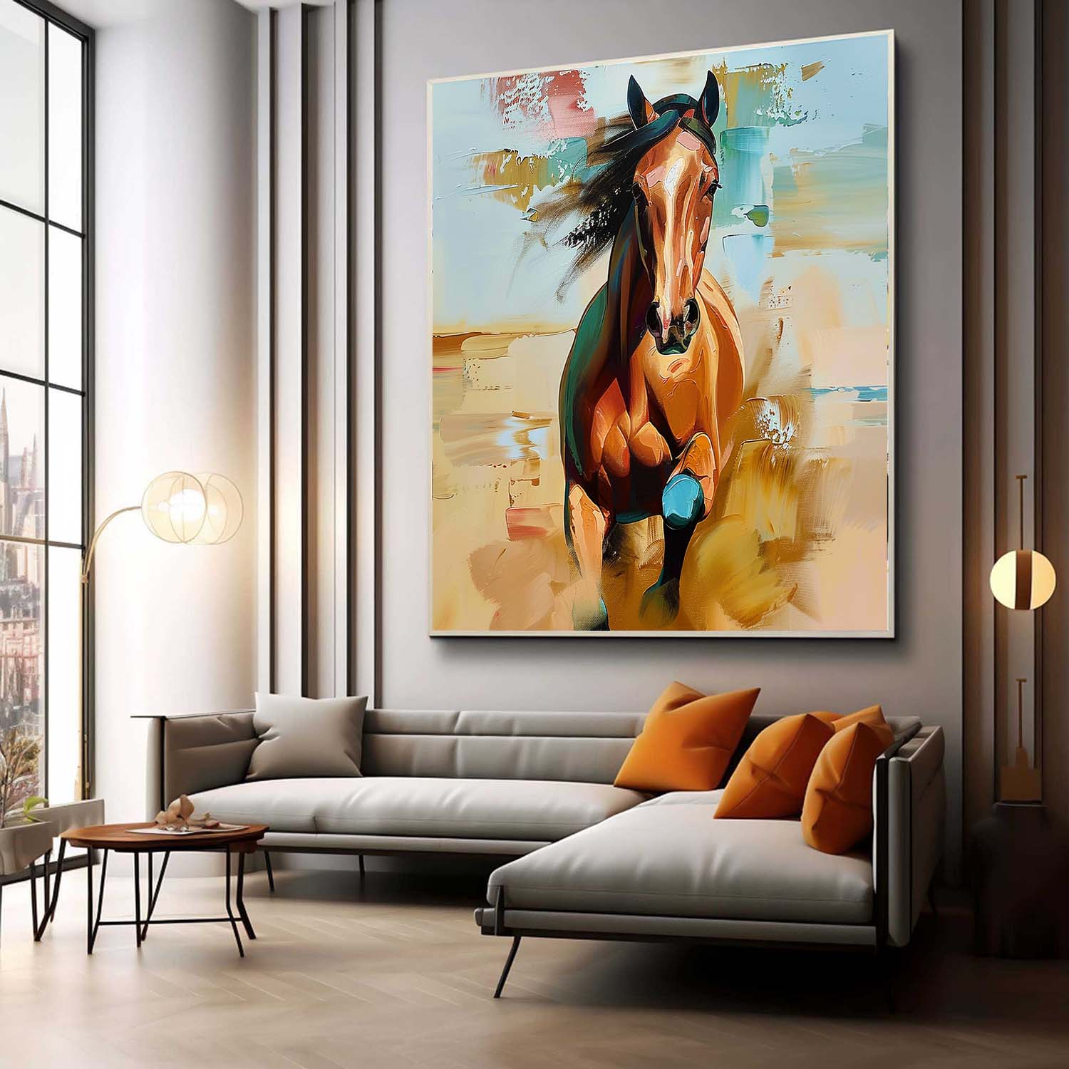 Contemporary Horse Art HA003 - Neutralighting