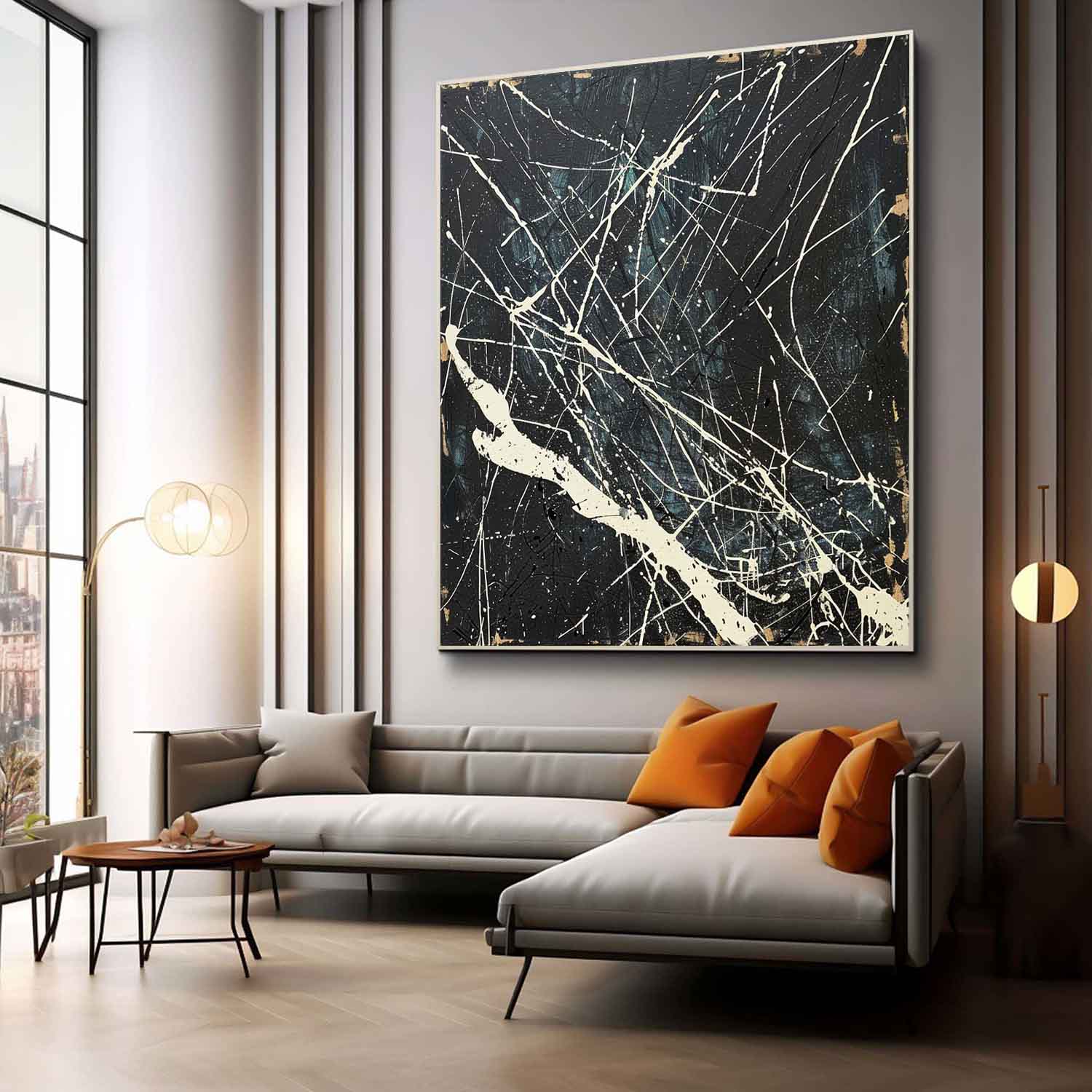 Abstract Expressionist Art AEA001 - Neutralighting