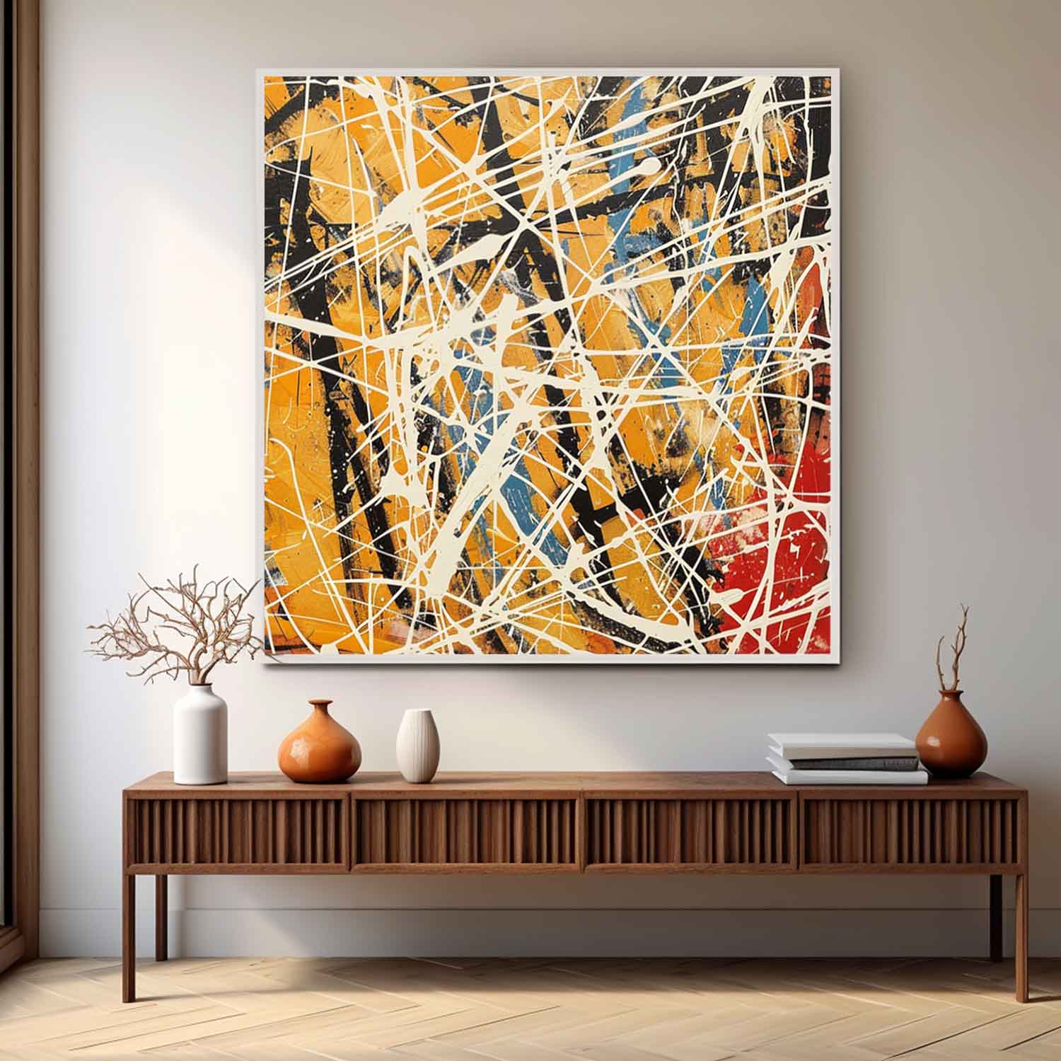 Abstract Expressionist Art AEA046 - Neutralighting