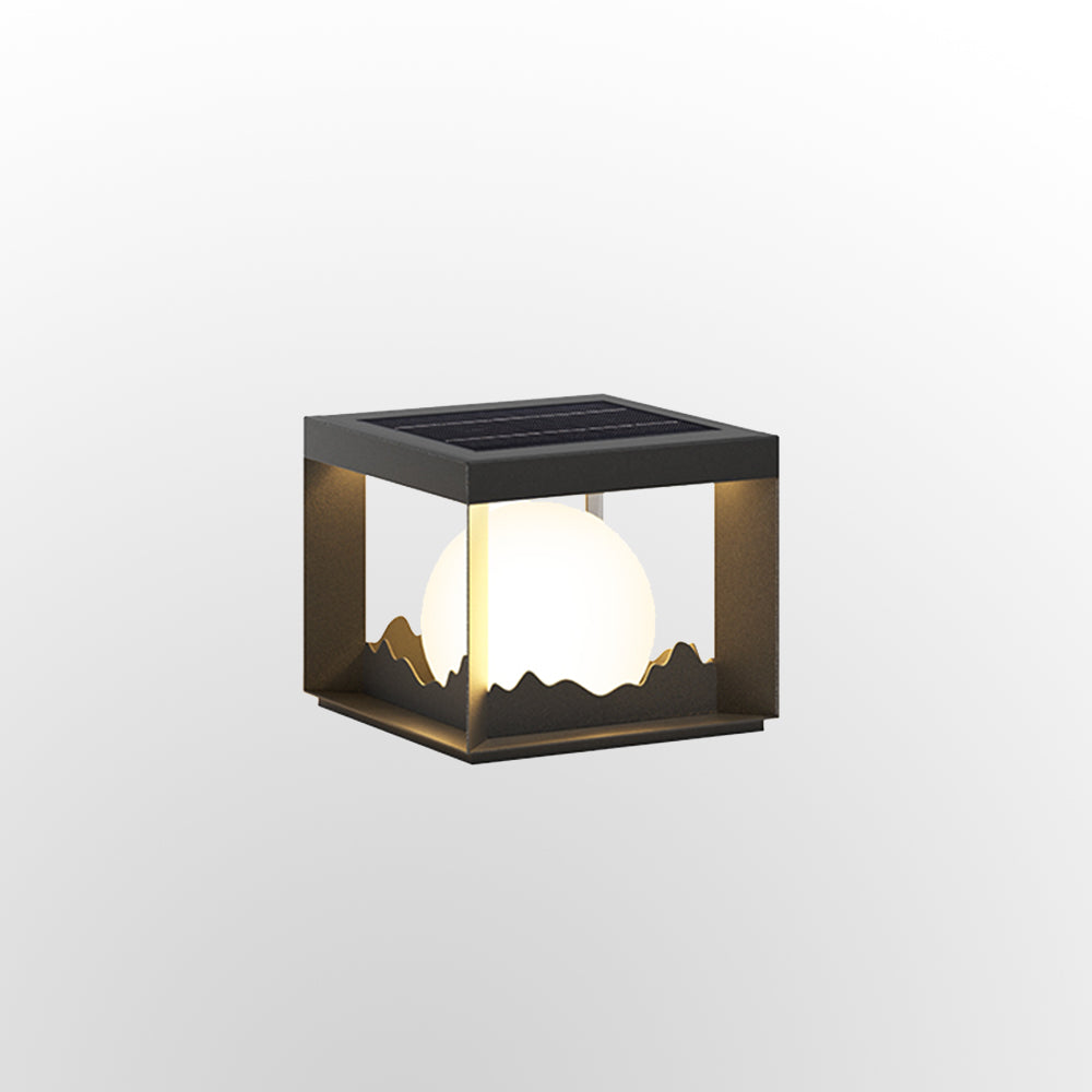 Ray Modern Mountain Metal Outdoor Lamp, Warm Light - Neutralighting