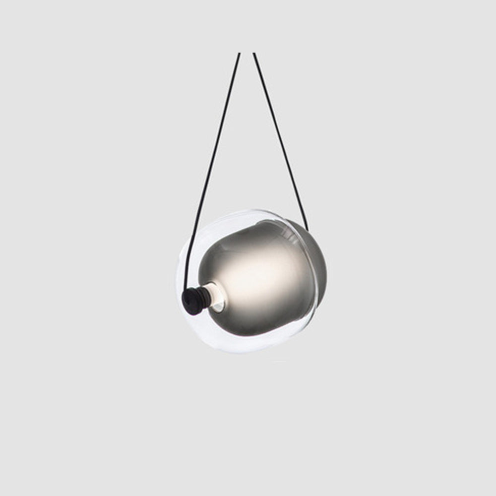 Valentina Modern Bubble Glass Pendant Light, Blue/Yellow/Pink/Smoky Grey/White/Clear - Neutralighting