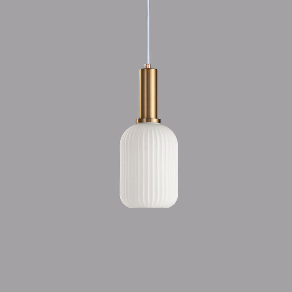 Valentina Morden Bubble Glass Pendant Light, White, Bedroom - Neutralighting