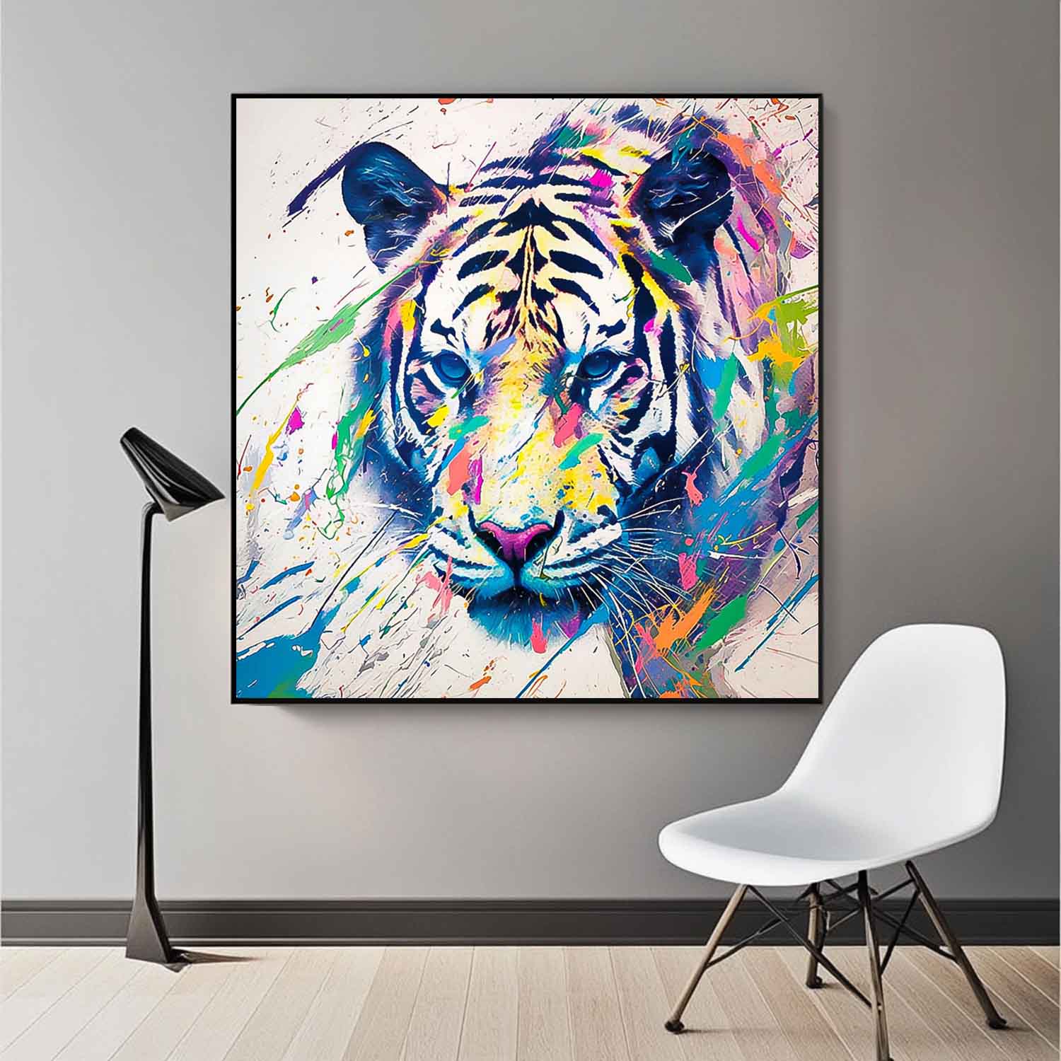Wall Art Animal Abstract Dopamine Contemporary