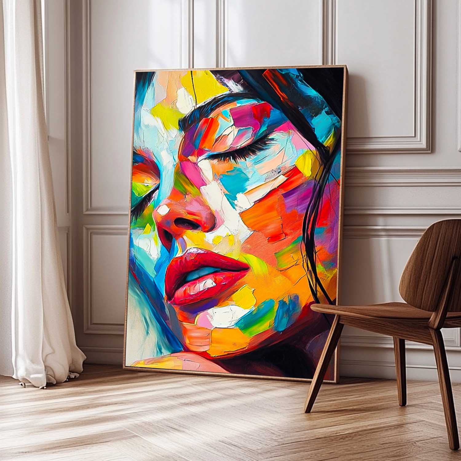 Wall Art People Elegant Modern Abstract