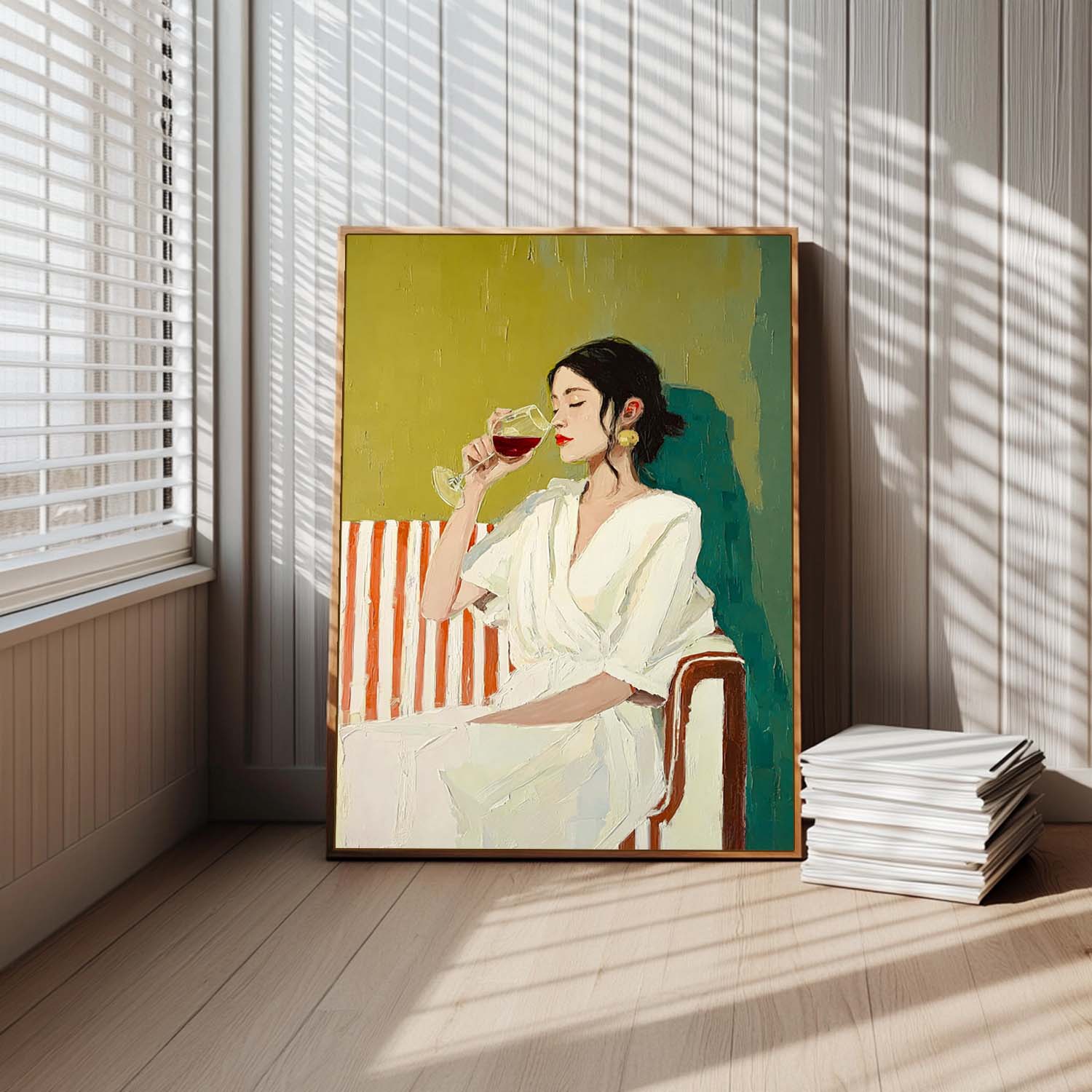Wall Art People Sophisticated Serene Contemporary