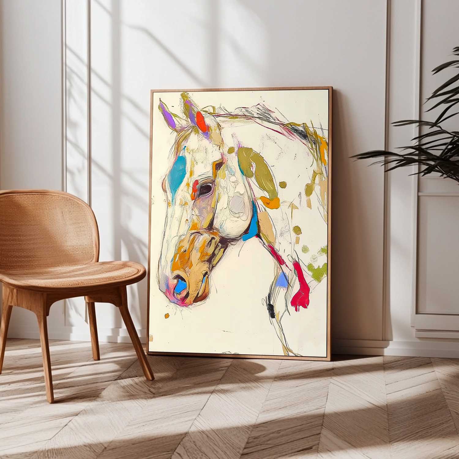 Wall Art Animal Playful Rustic Farmhouse