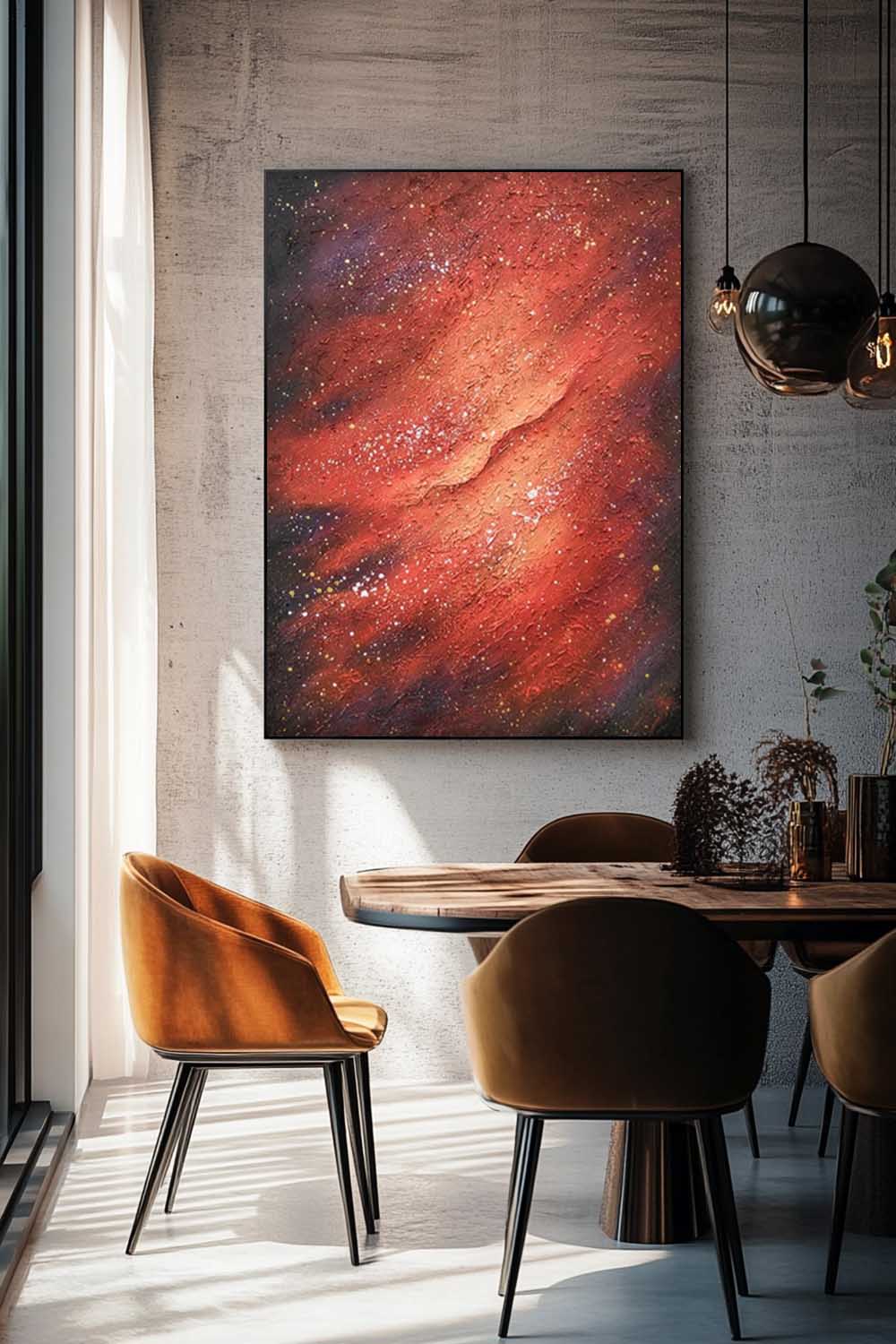 Abstract Canvas Art AB608 - Neutralighting