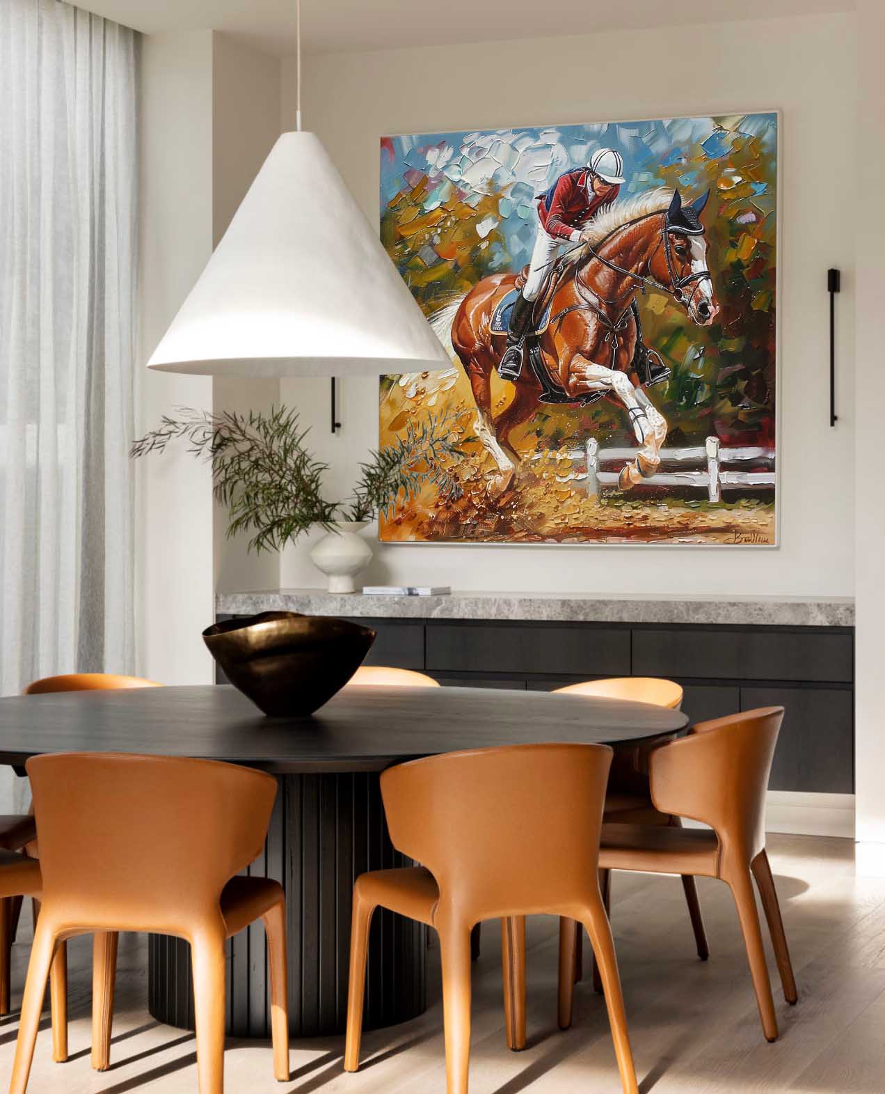 Contemporary Horse Art HA013 - Neutralighting