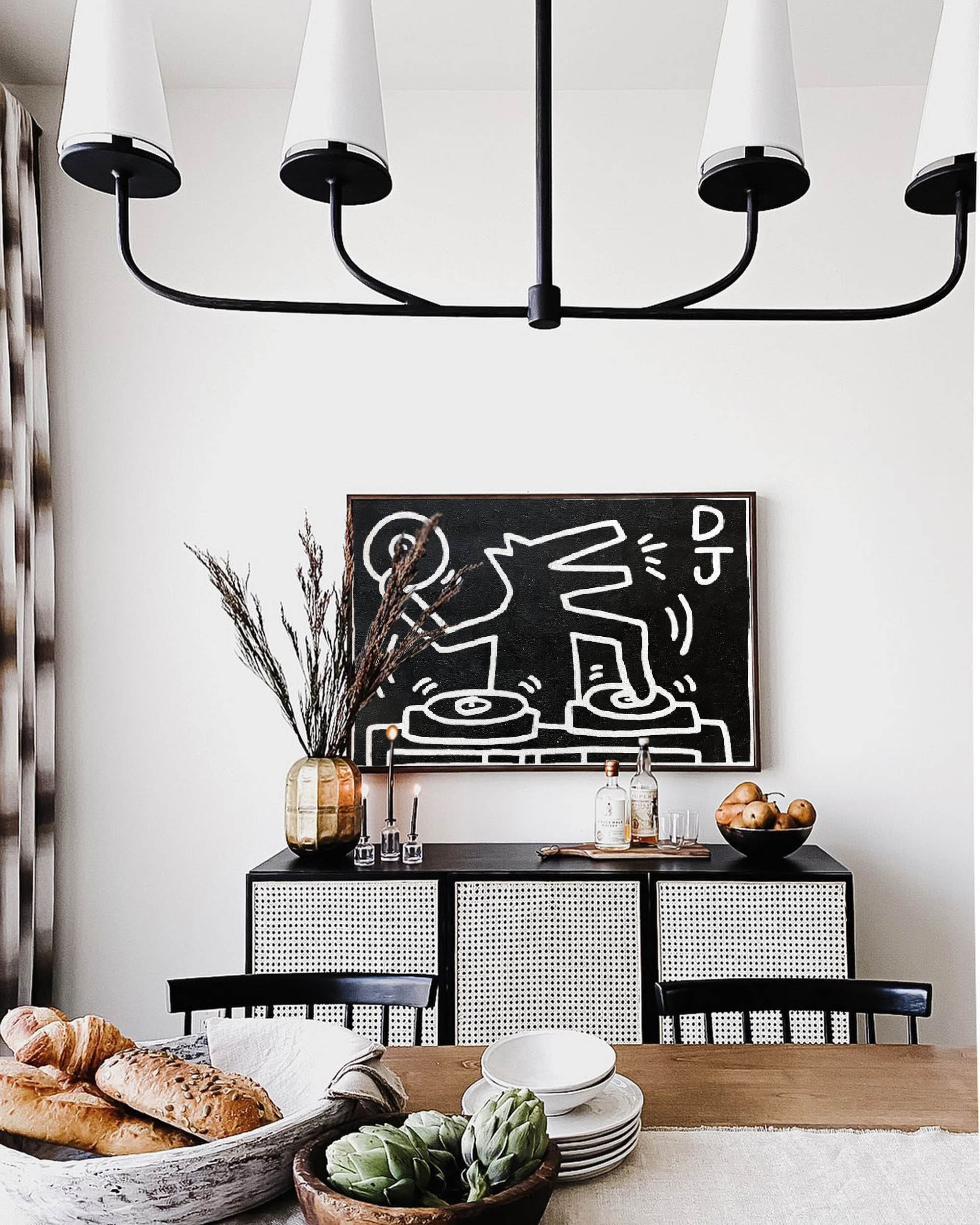 Keith Haring Style Painting KS018 - Neutralighting
