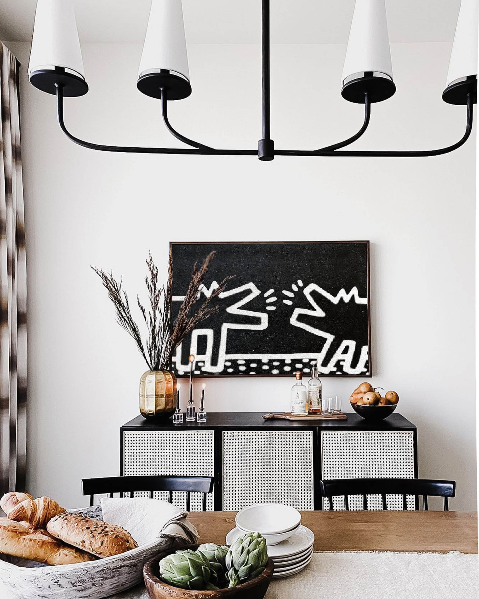 Keith Haring Style Painting KS025 - Neutralighting