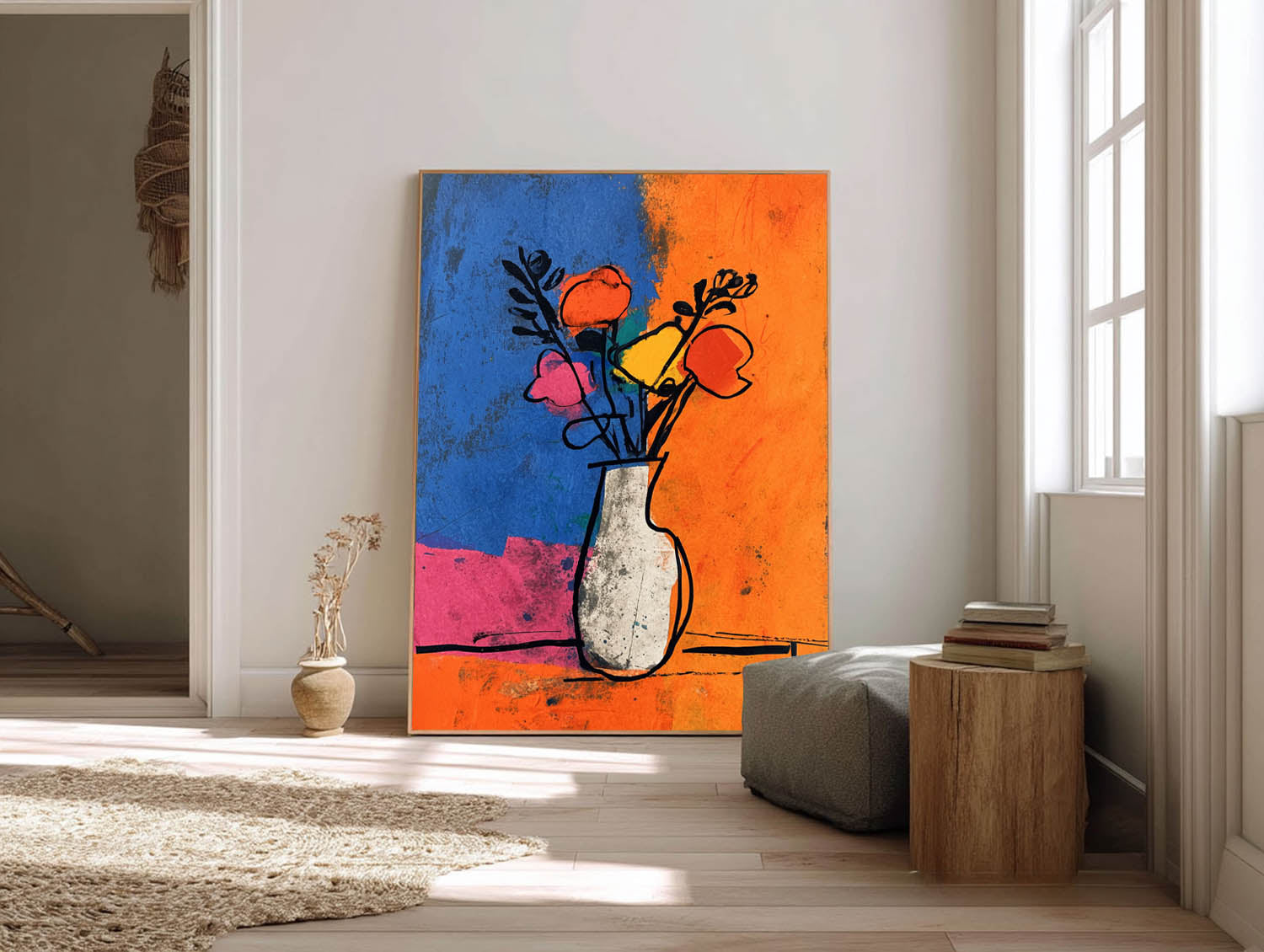 Flower Canvas Art FL265 - Neutralighting
