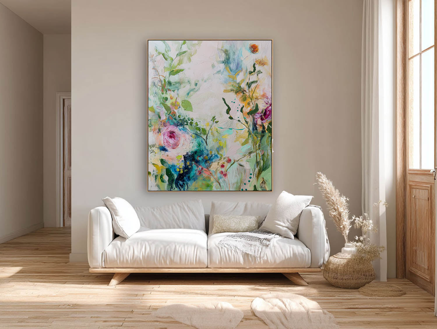 Wall Art Wildflower Garden Bloom