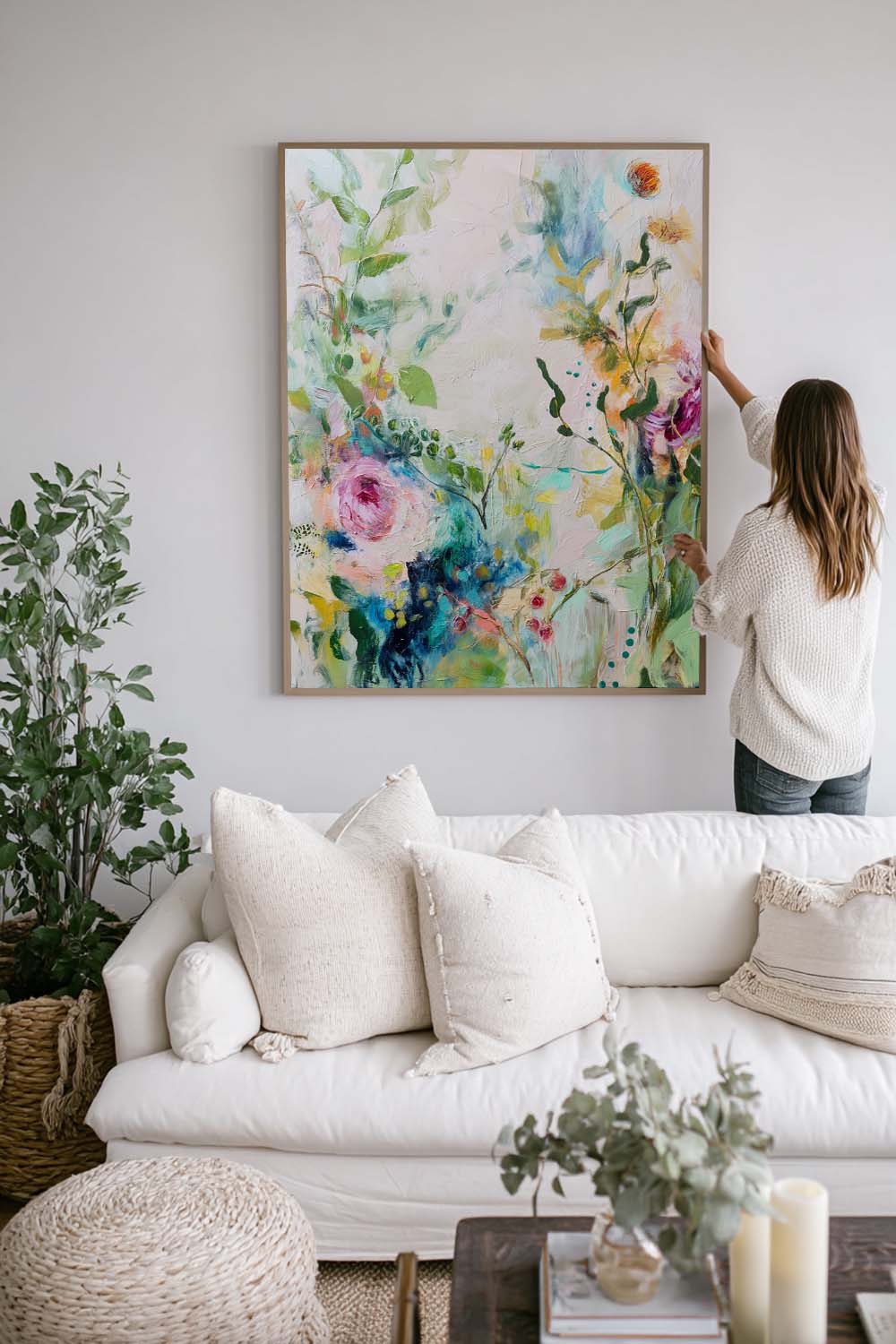 Wall Art Wildflower Garden Bloom
